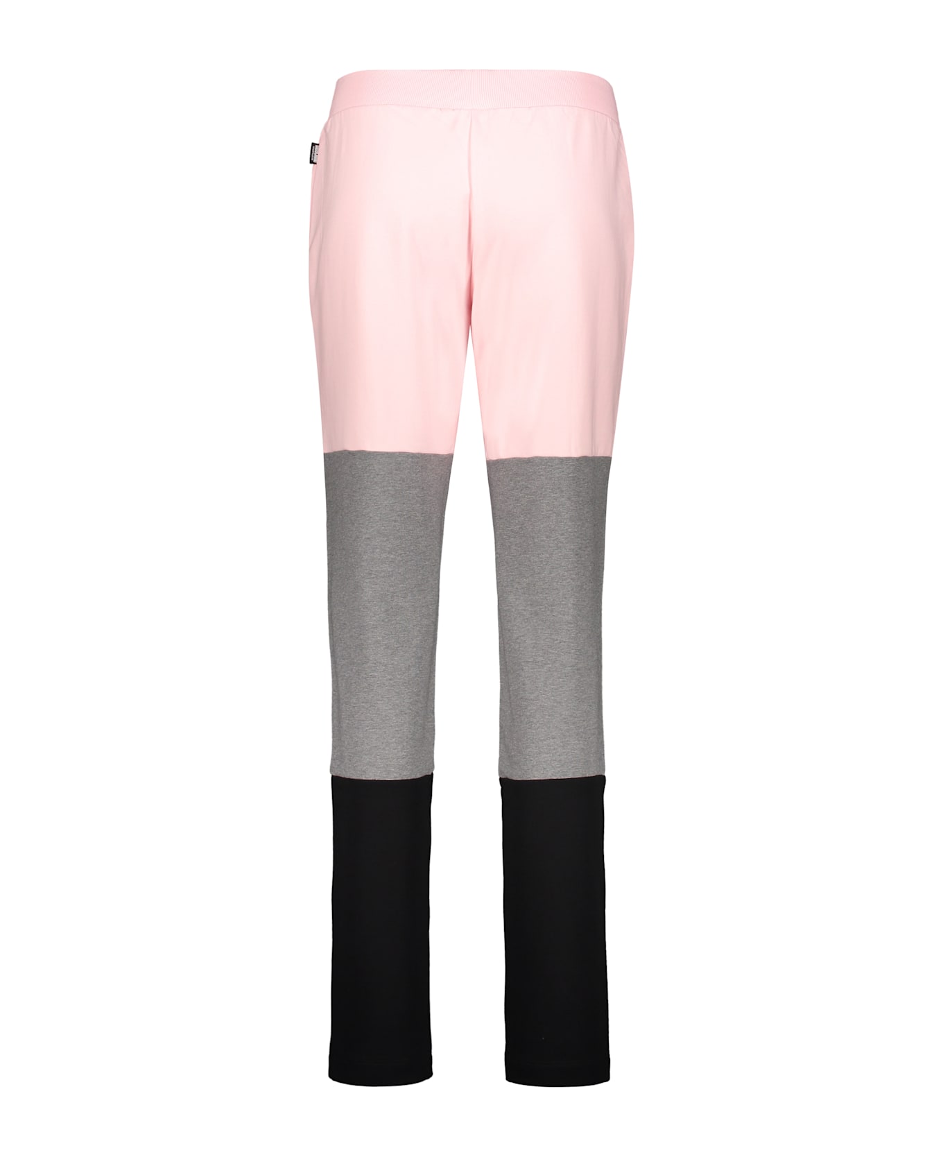 Moschino Logo Print Sweatpants - Pink