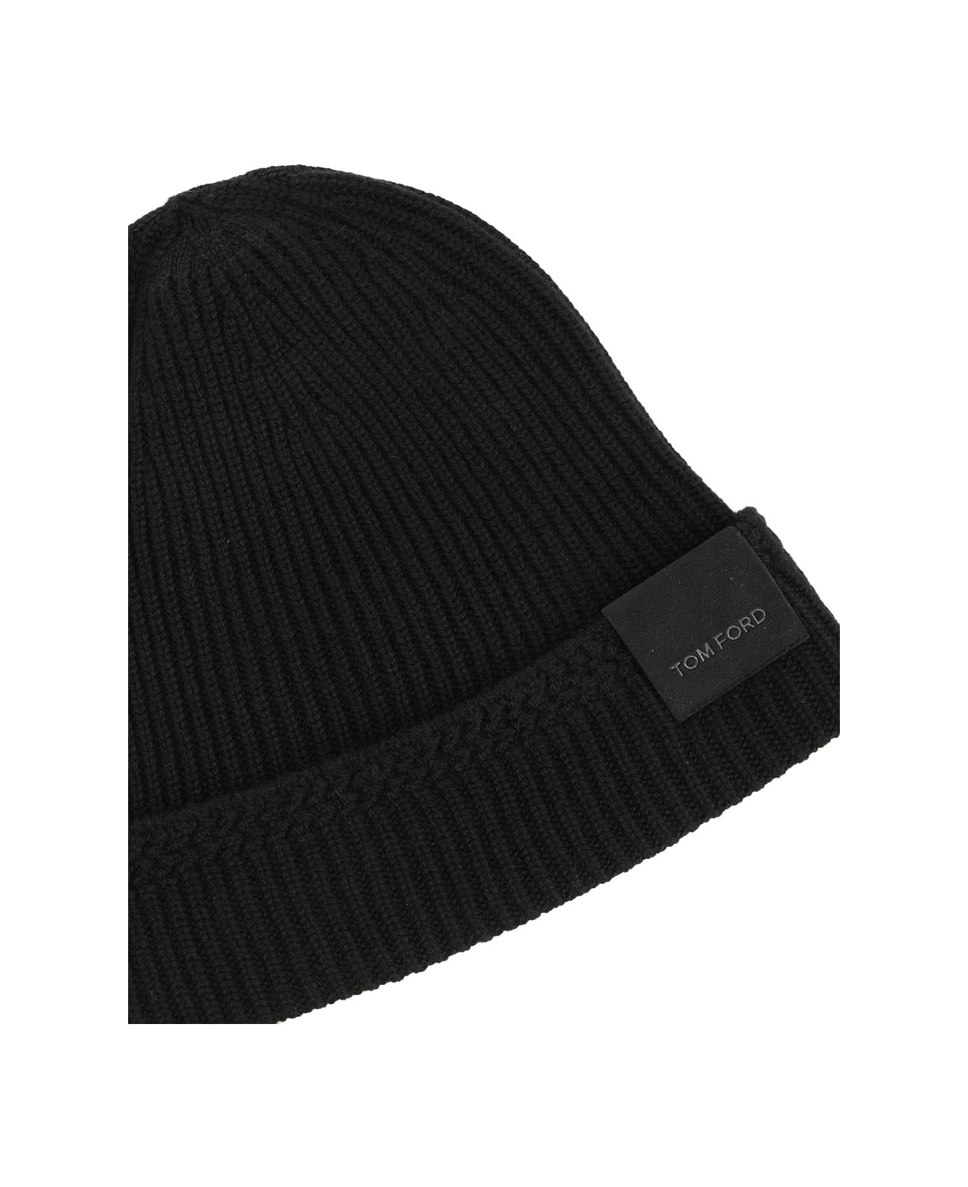Tom Ford Cashmere Hat - BLACK