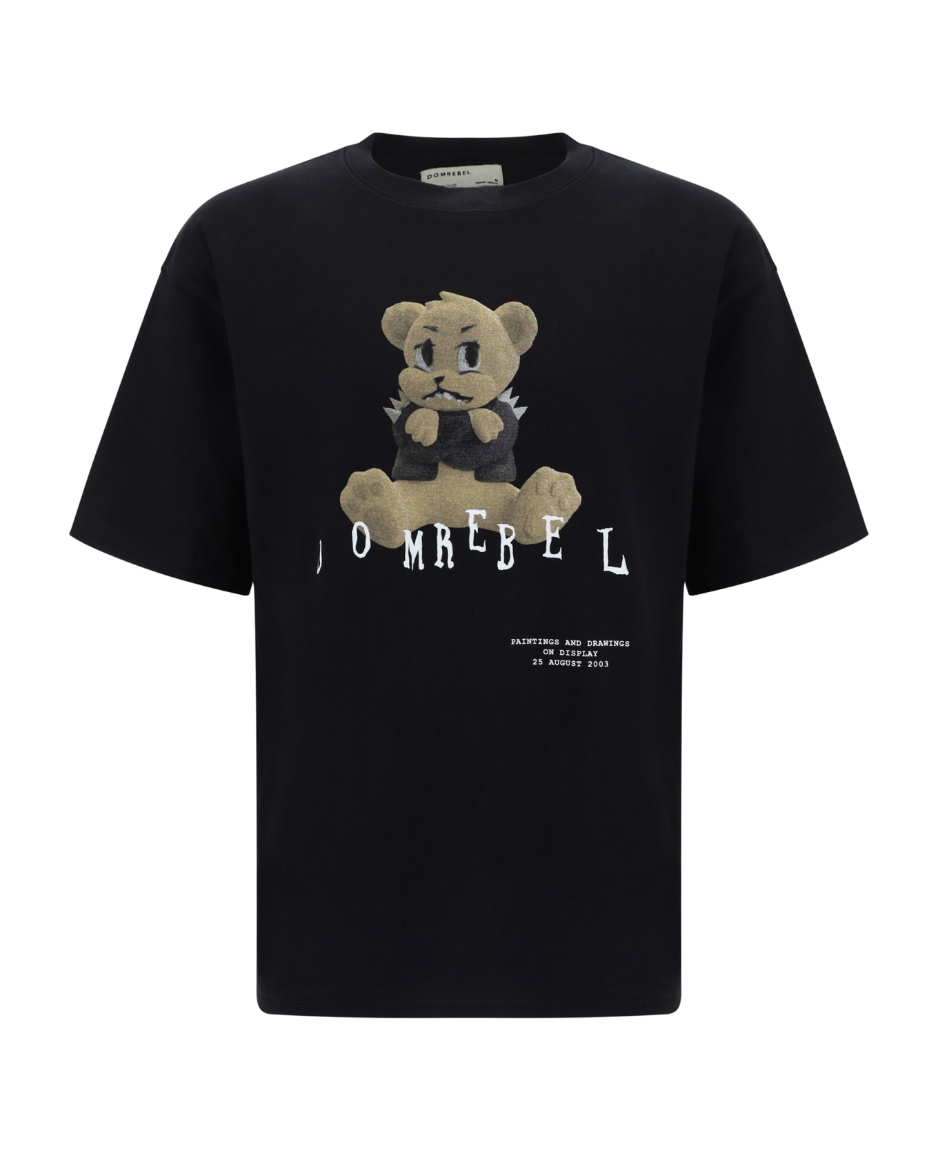 Dom Rebel Grumpy T-shirt - Black