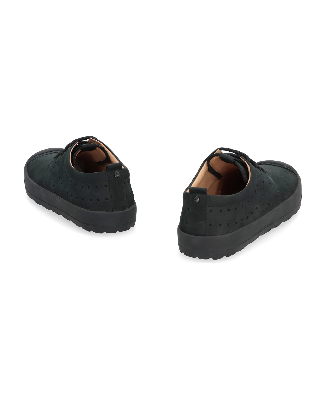 Volta Suede Low-top Sneakers - black