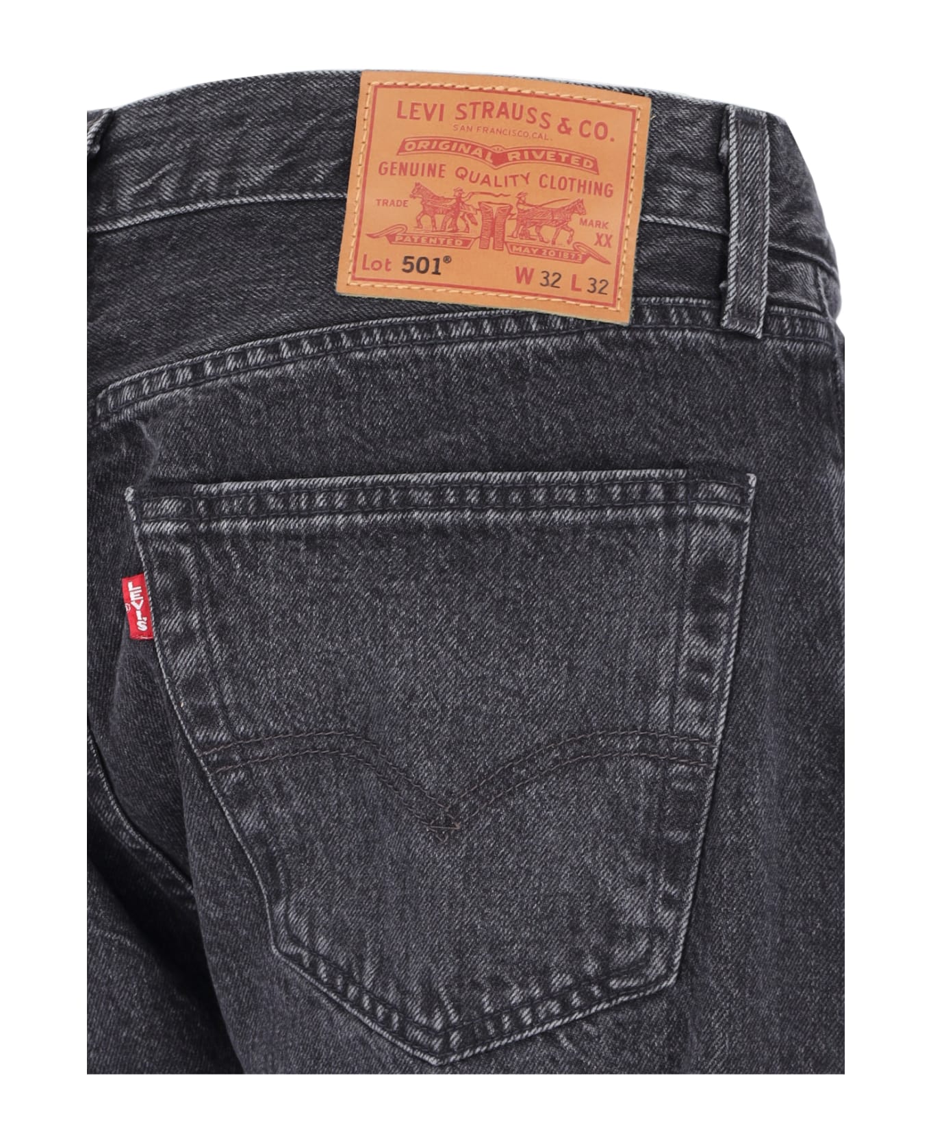 Levi's '501' Jeans - Black   デニム