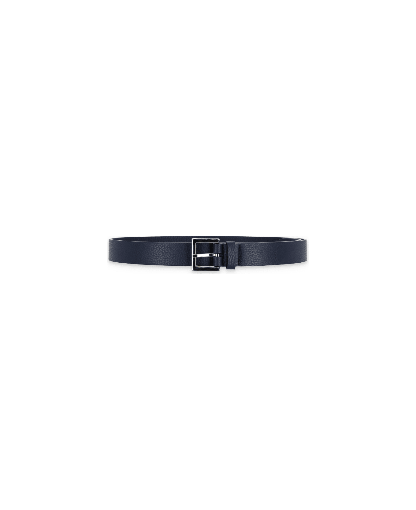 Orciani Leather Belt - Blue