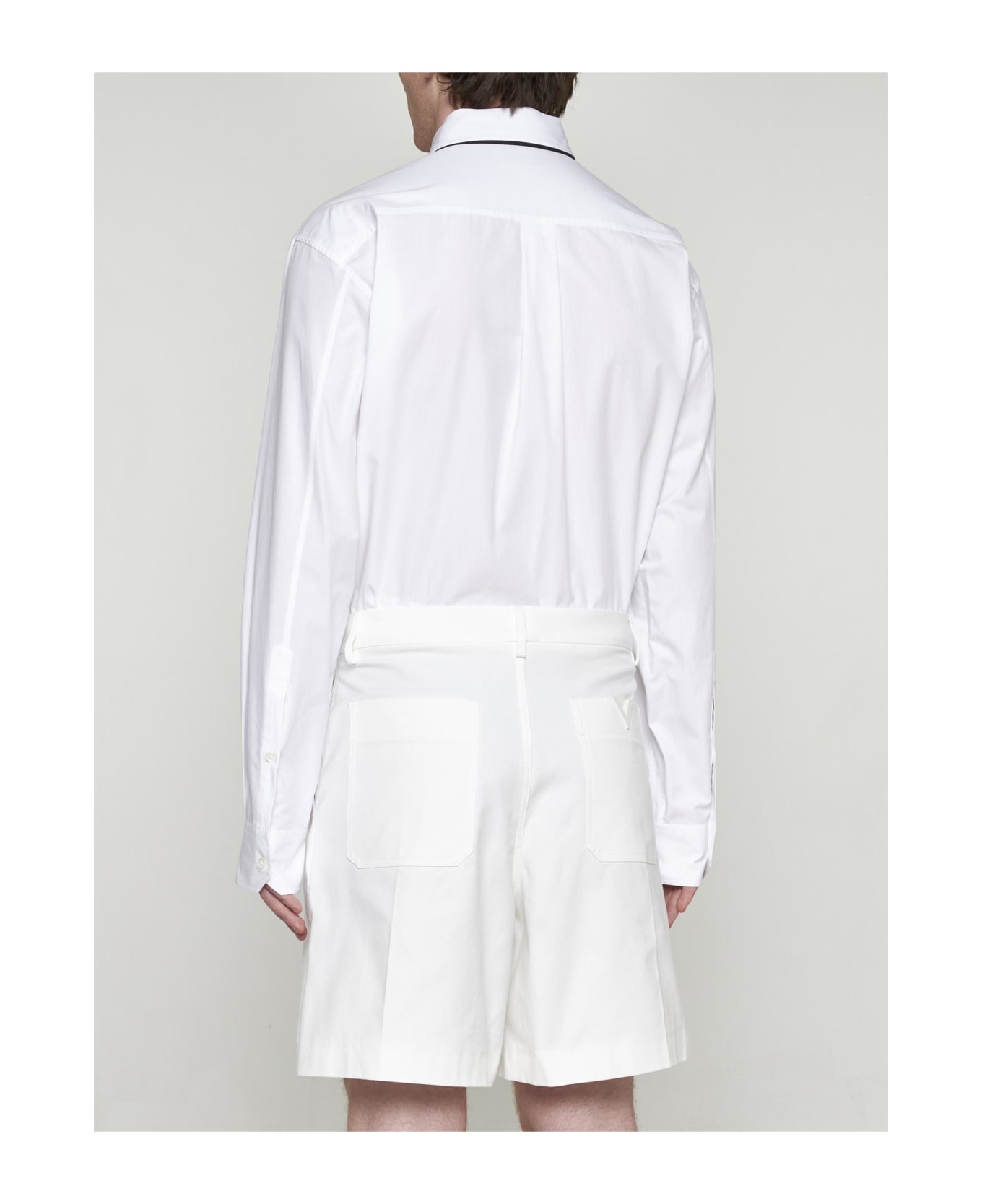 Valentino Garavani Bermuda Shorts - White ショートパンツ