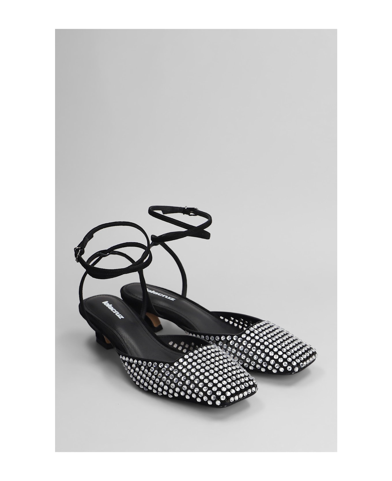 Lola Cruz Pia Pumps In Black Suede - black ハイヒール