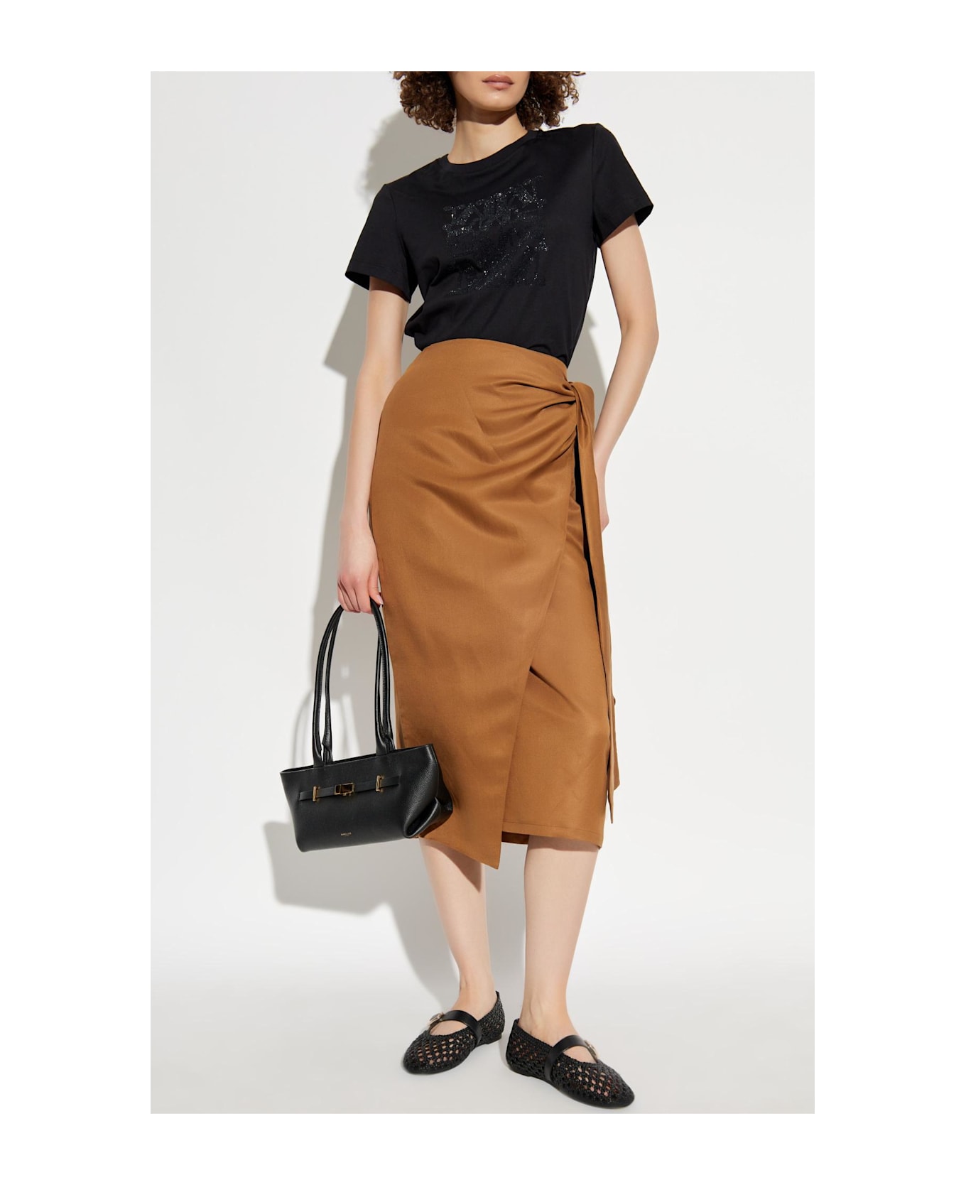Max Mara Skirt Tequila - Brown スカート