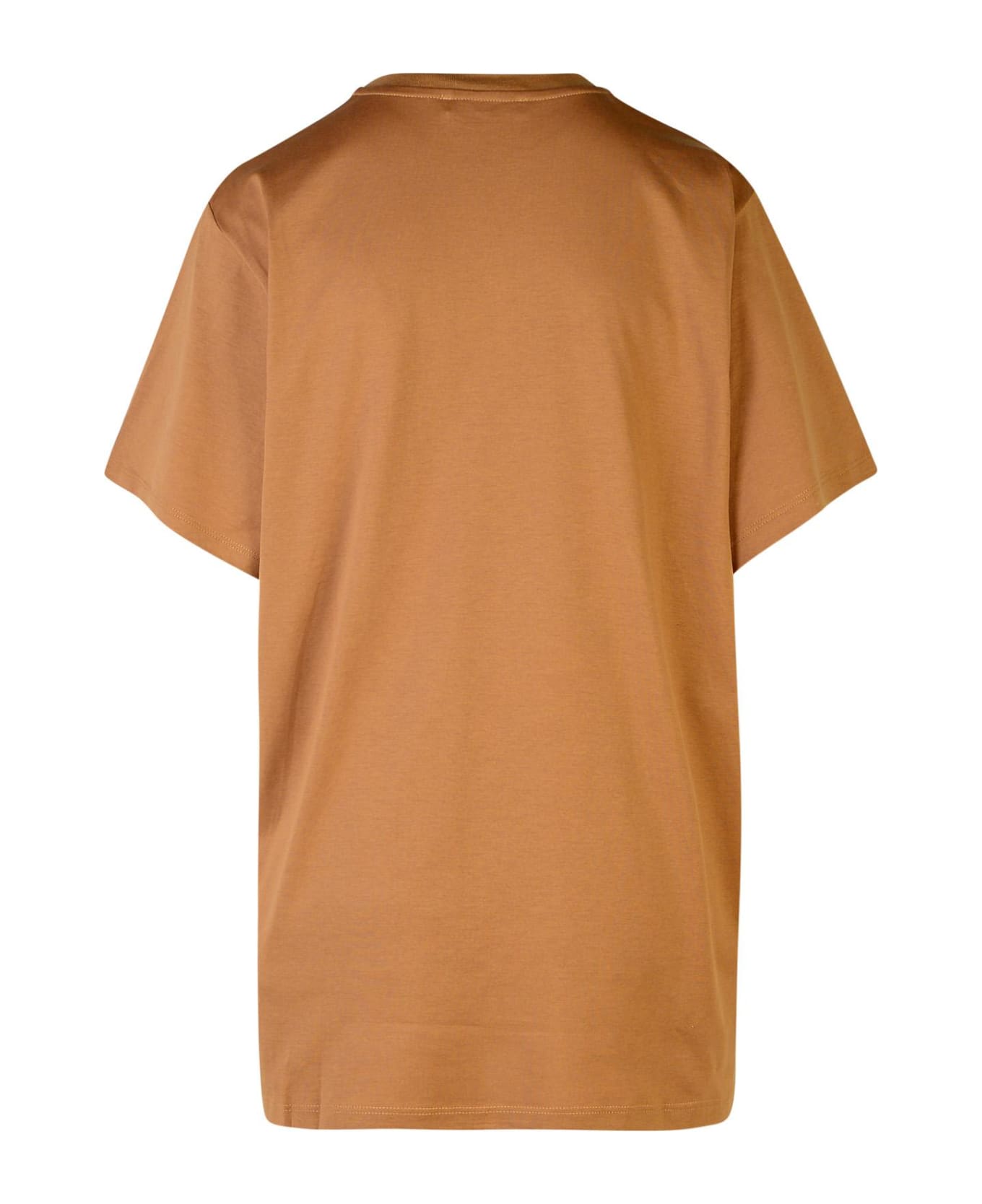 Max Mara Brown Cotton T-shirt - Brown