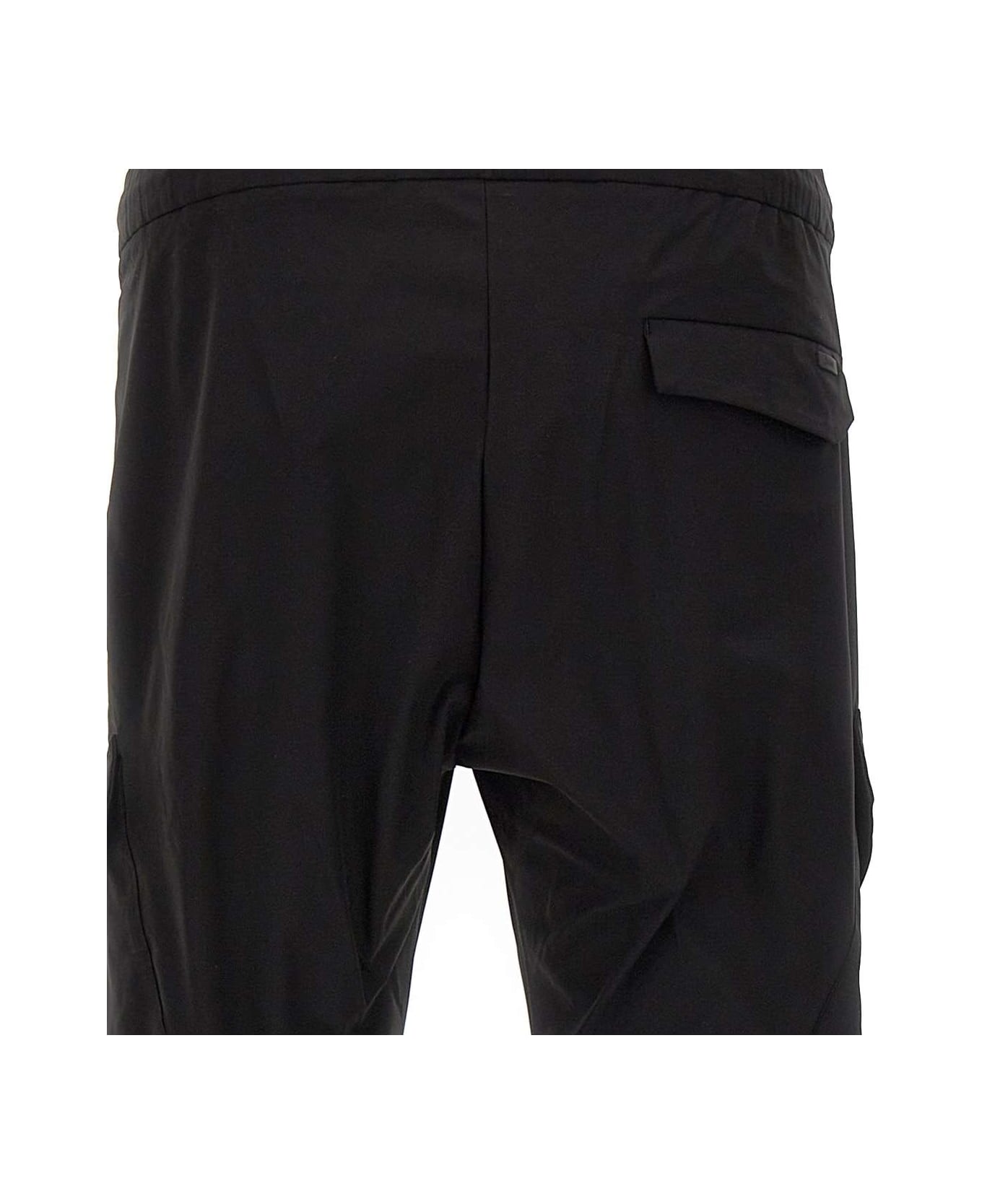 Herno Nylon Dive Cargo Pants - BLACK