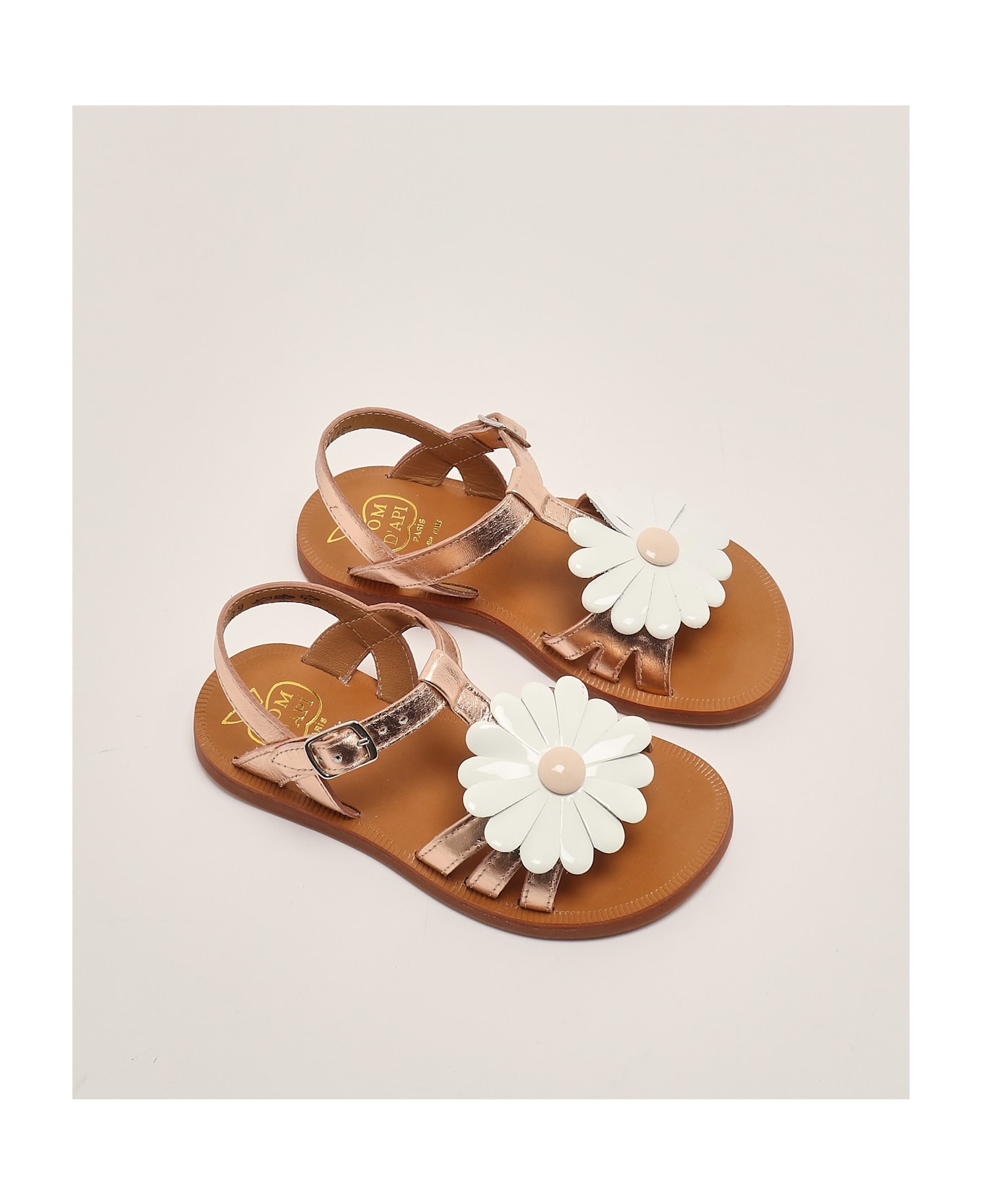 Pom d
Api Plagette Big Flo Sandal - ORO ROSA