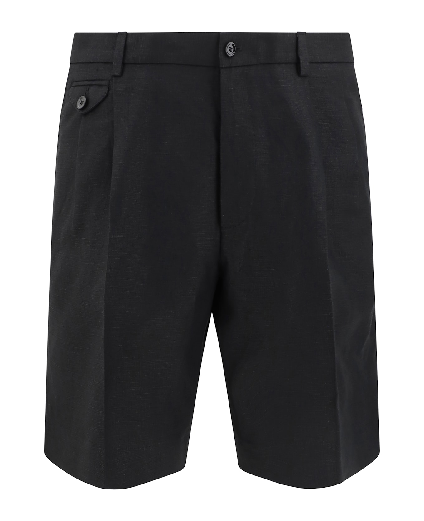 Dolce 
Gabbana Linen Shorts - Nero