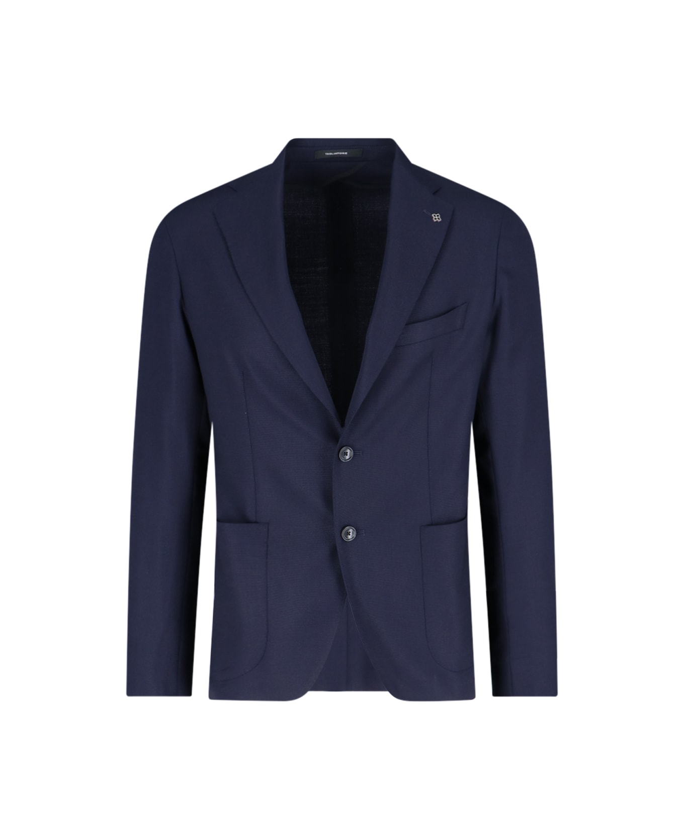 Tagliatore Single-breasted Blazer Jacket - Blue