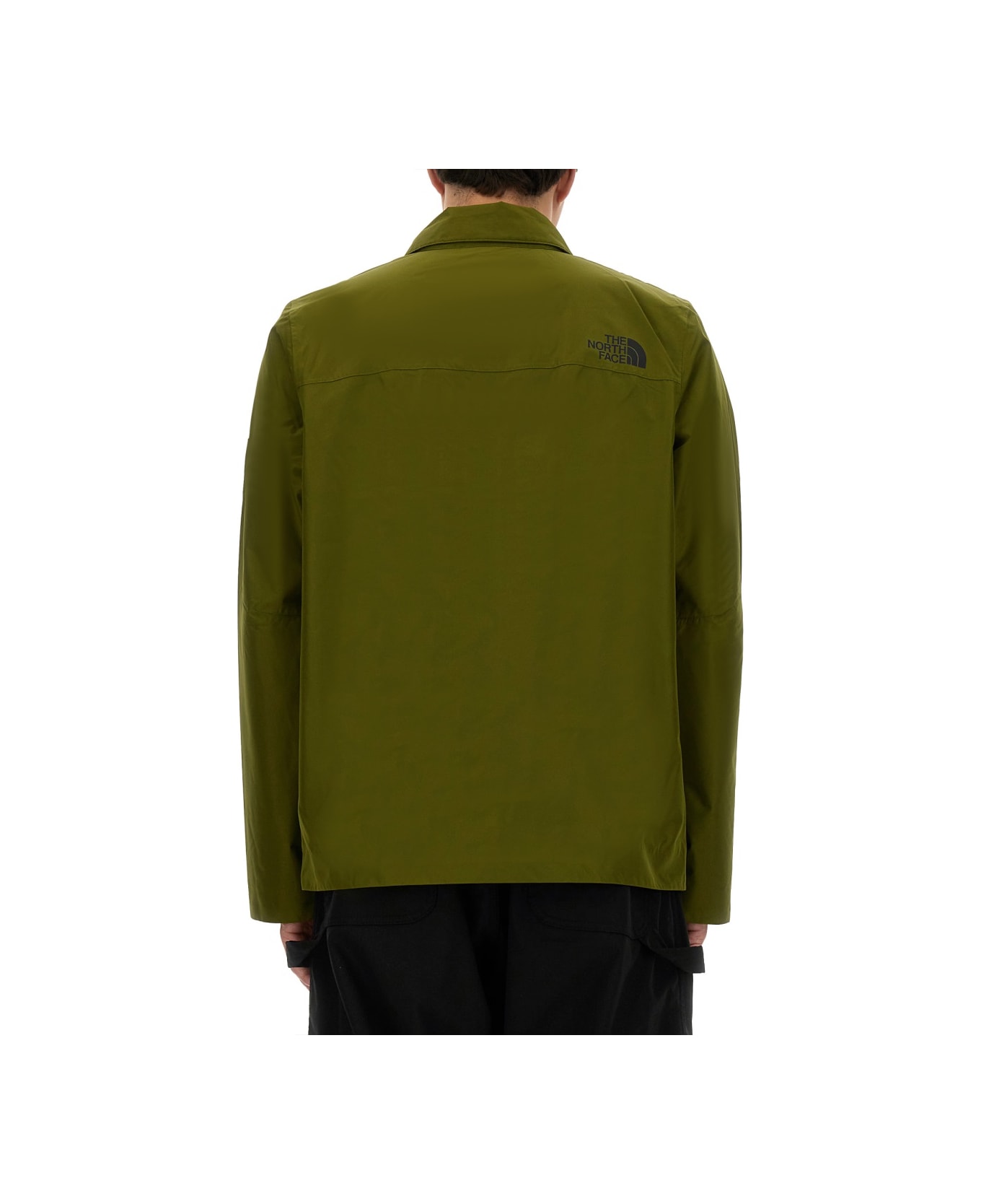 The North Face Shirt With Logo - GREEN