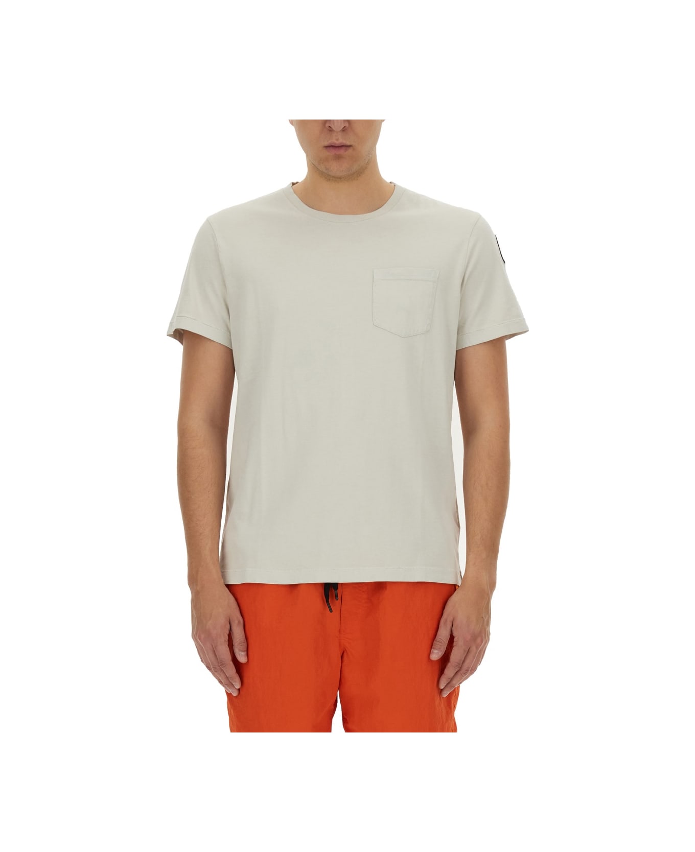 Parajumpers Cotton T-shirt - WHITE シャツ