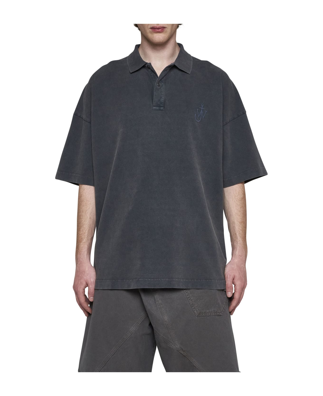 J.W. Anderson Polo Shirt - Charcoal
