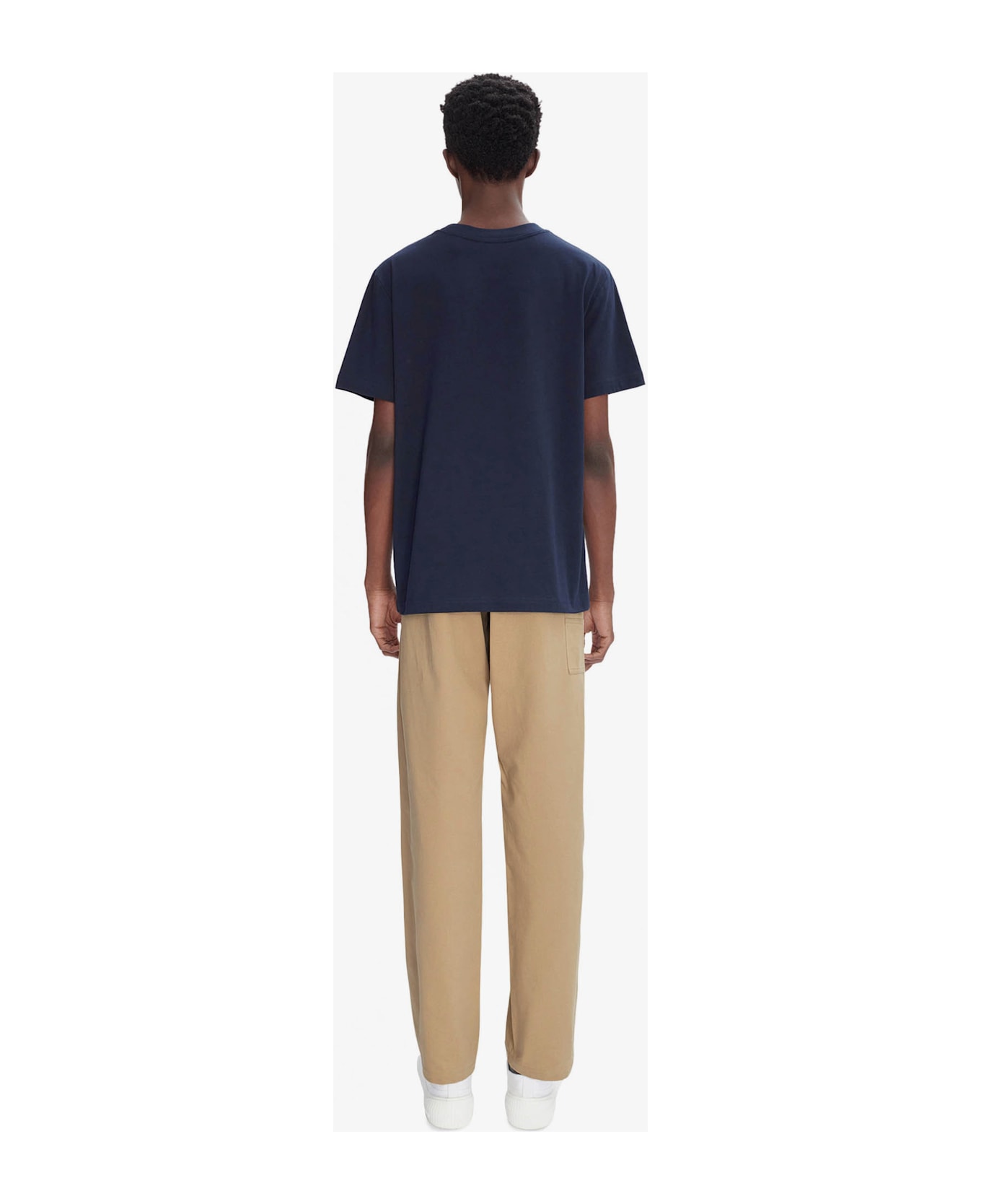 A.P.C. T Shirt Standard Grand Vpc - Tiq Dark Navy Ecru