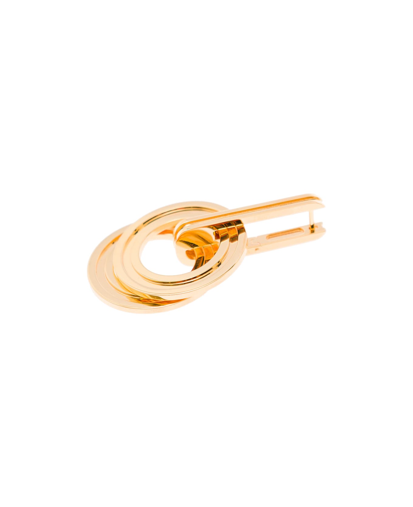 Leda Madera Sophia Gold Plated Brass Earrings Leda Madera Woman - Metallic