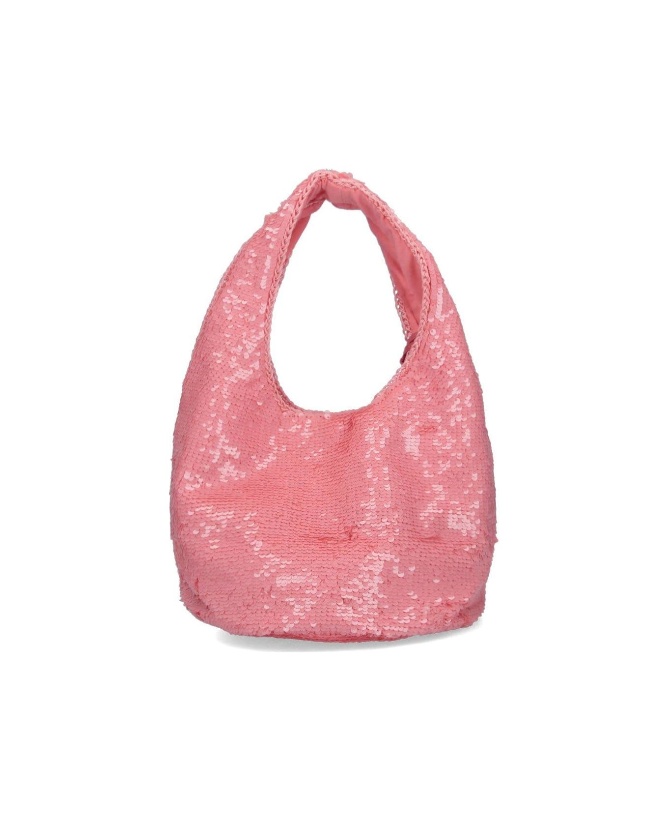 J.W. Anderson Sequin Embellished Small Tote Bag - Blu