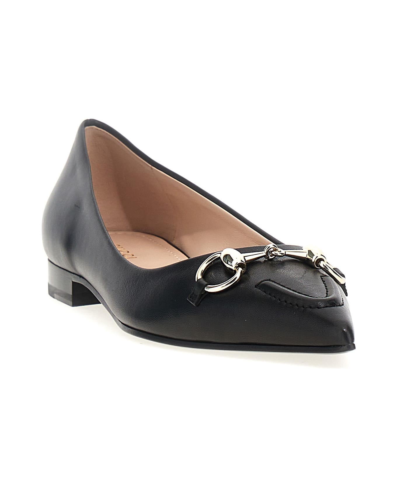 Gucci 'morsetto' Ballet Flats - NERO フラットシューズ