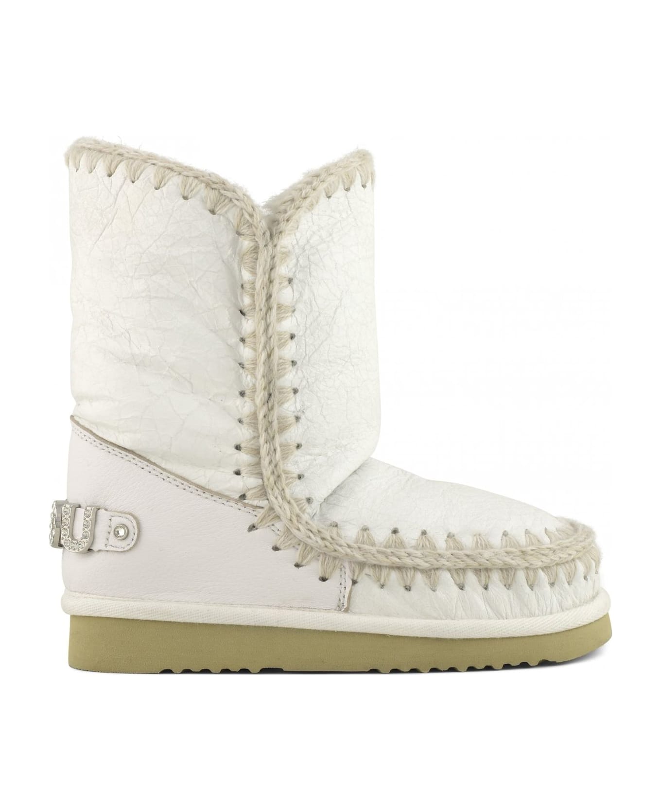 Mou White Sheepskin Eskimo 24 - White ブーツ