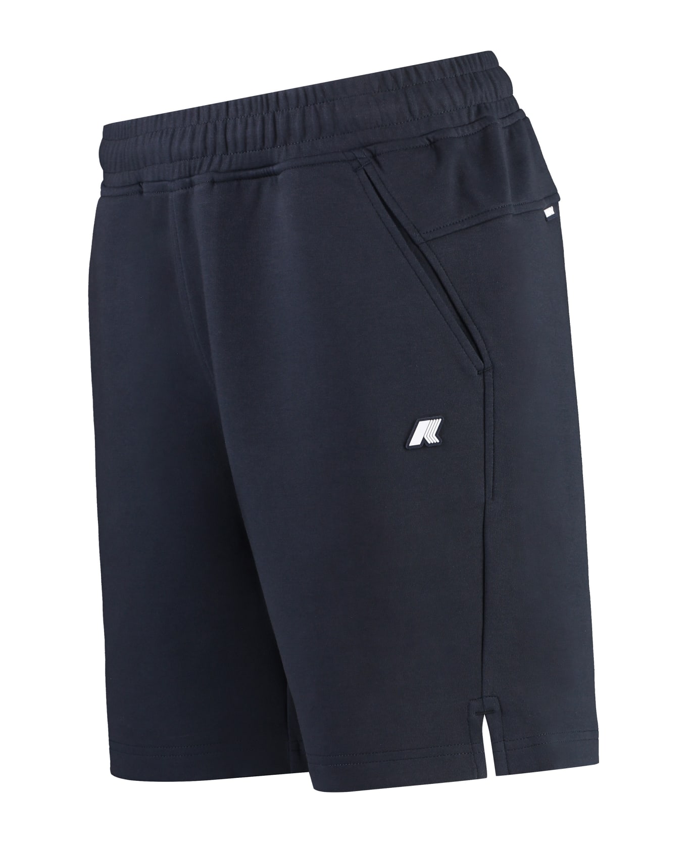 K-Way Keny Cotton Bermuda Shorts - Blue