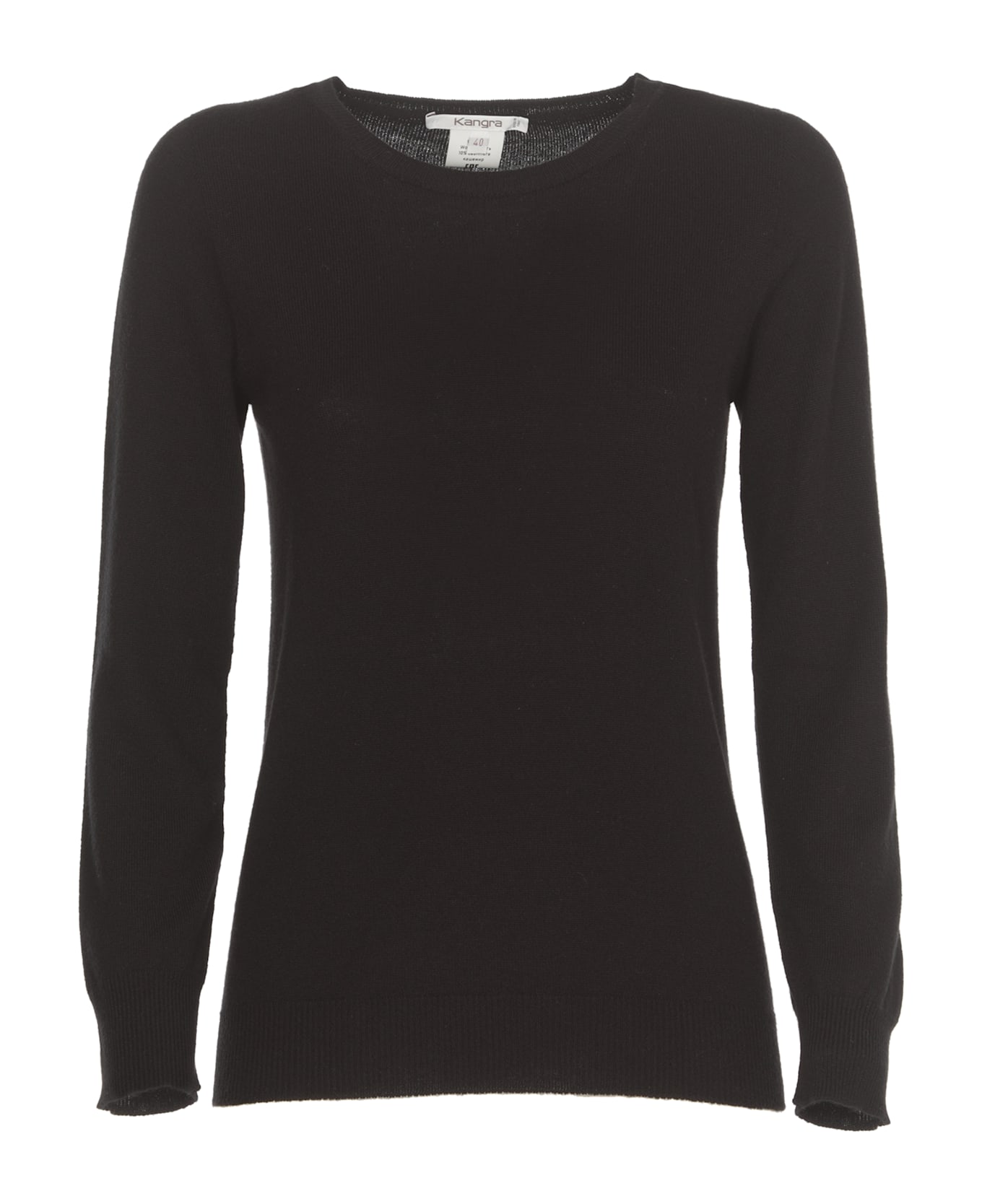 Kangra Wool Sweater - Black