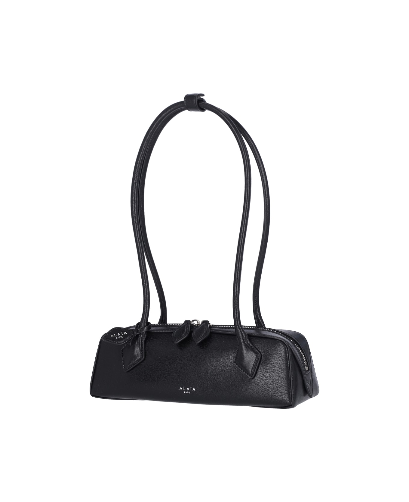Alaia 
le Teckel
 Small Shoulder Bag - BLACK