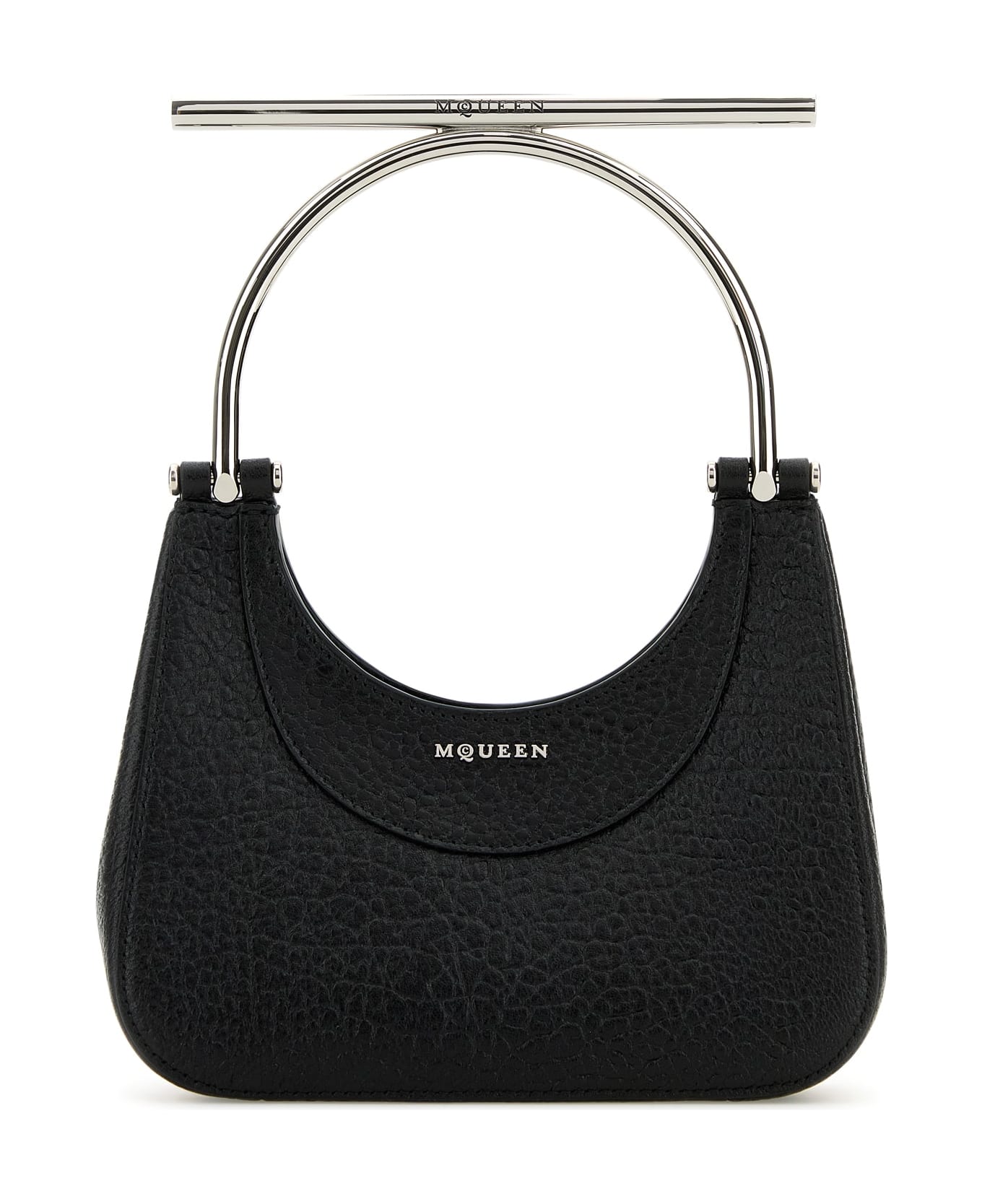 Alexander McQueen Mini Cross-bar - BLACKSILVER