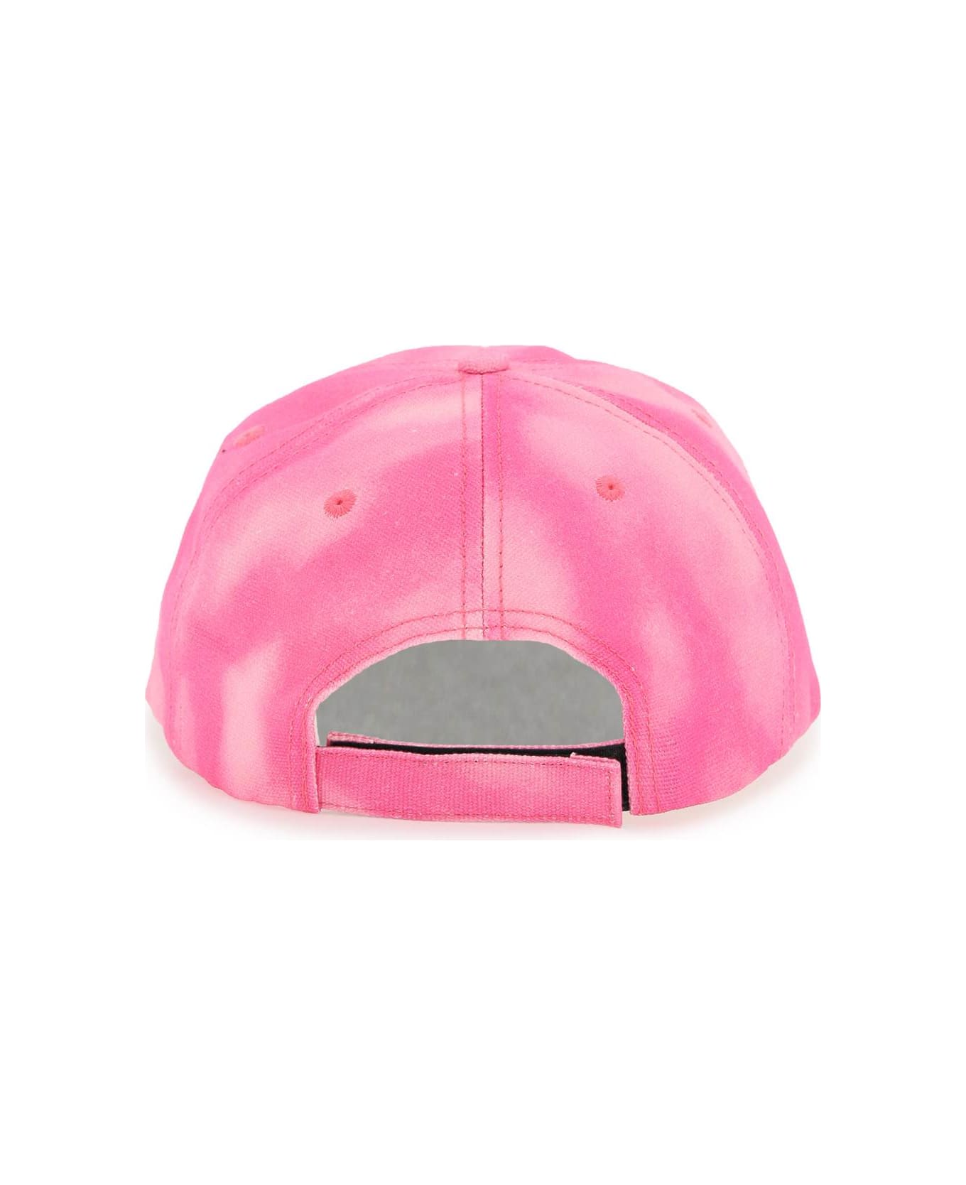 Ganni Logoed Baseball Cap - DREAMY DAZE PHLOX PINK (Pink)