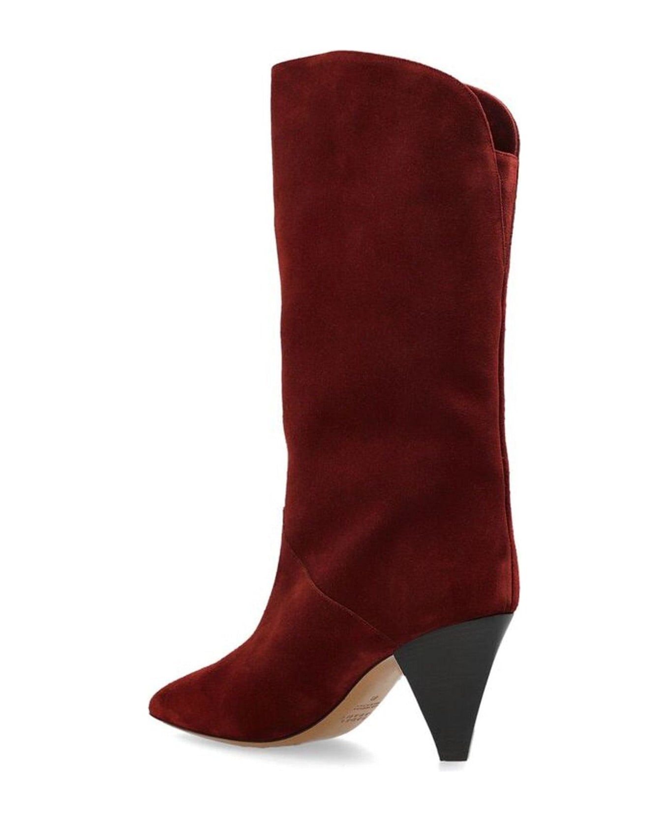 Isabel Marant Pointed-toe Heeled Boots - RED