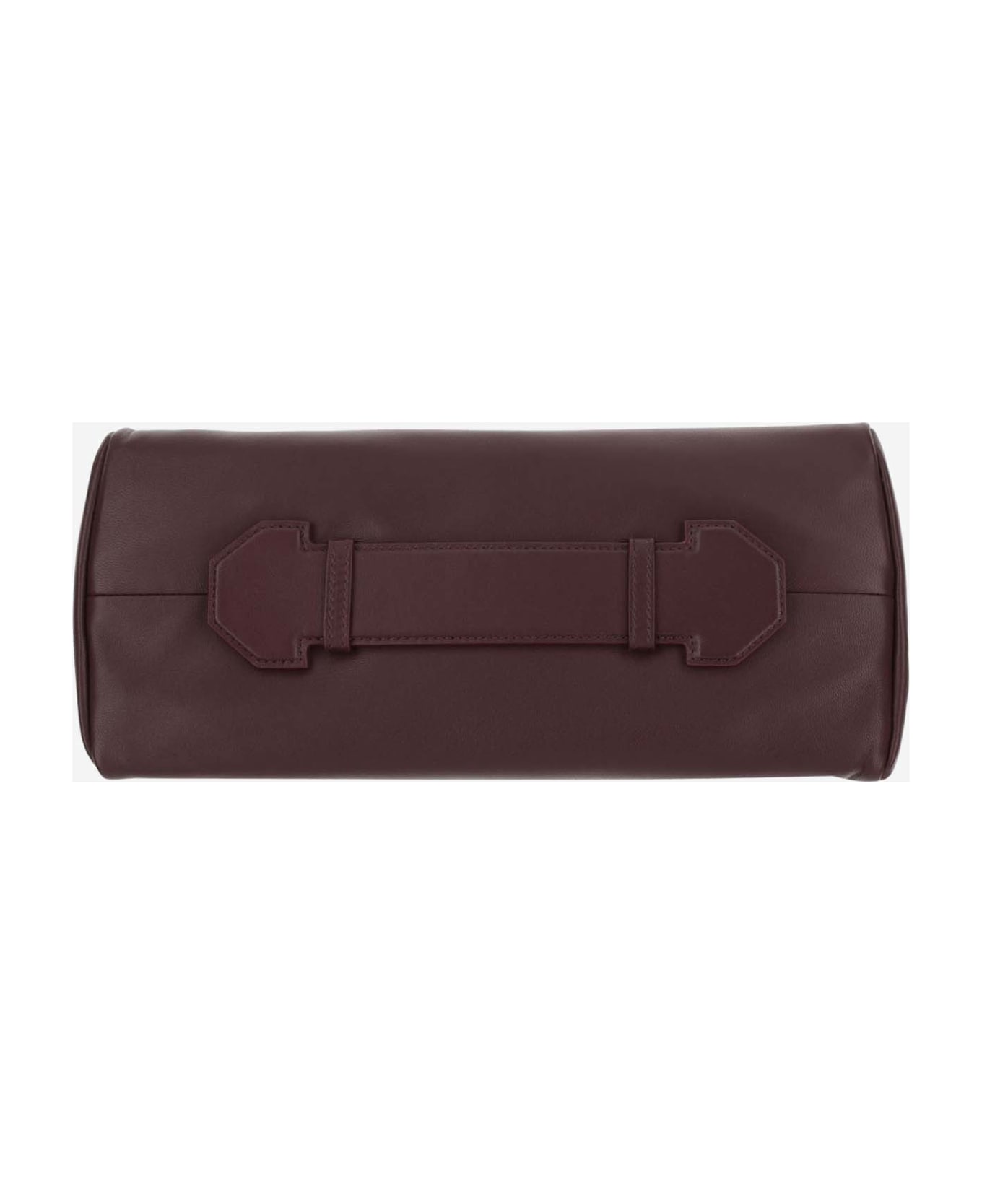 Armarium Eloisa Leather Handbag - Bordeaux