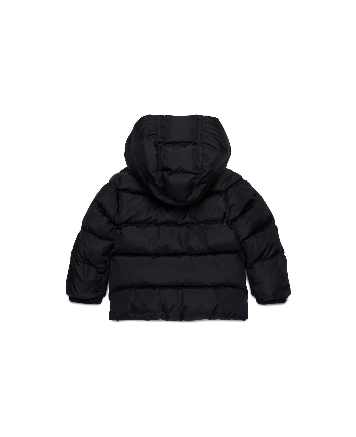 Dsquared2 Hooded Padded Vest - black