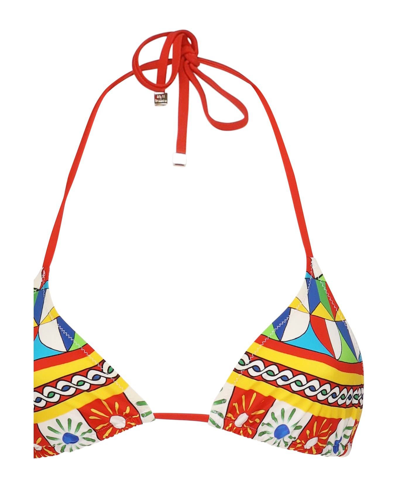 Dolce 
Gabbana Printed Triangle Bikini - MultiColour