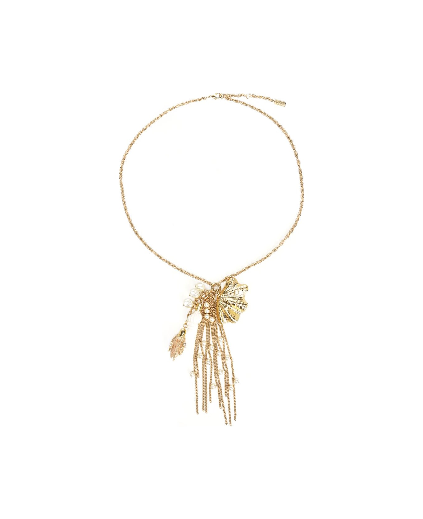 Chloé "shells" Pendant Necklace - Gold