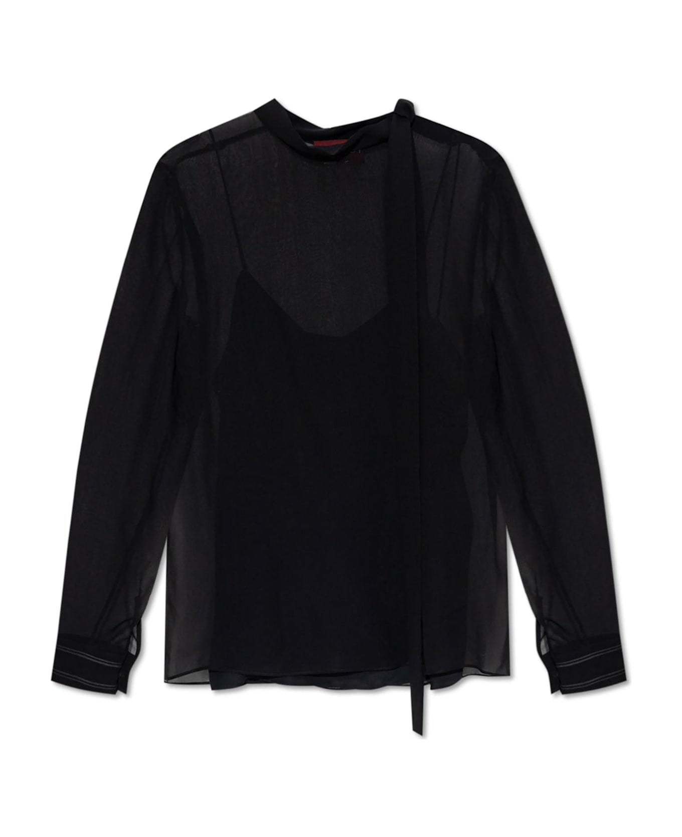 Gucci Silk Blouse - Black Mix