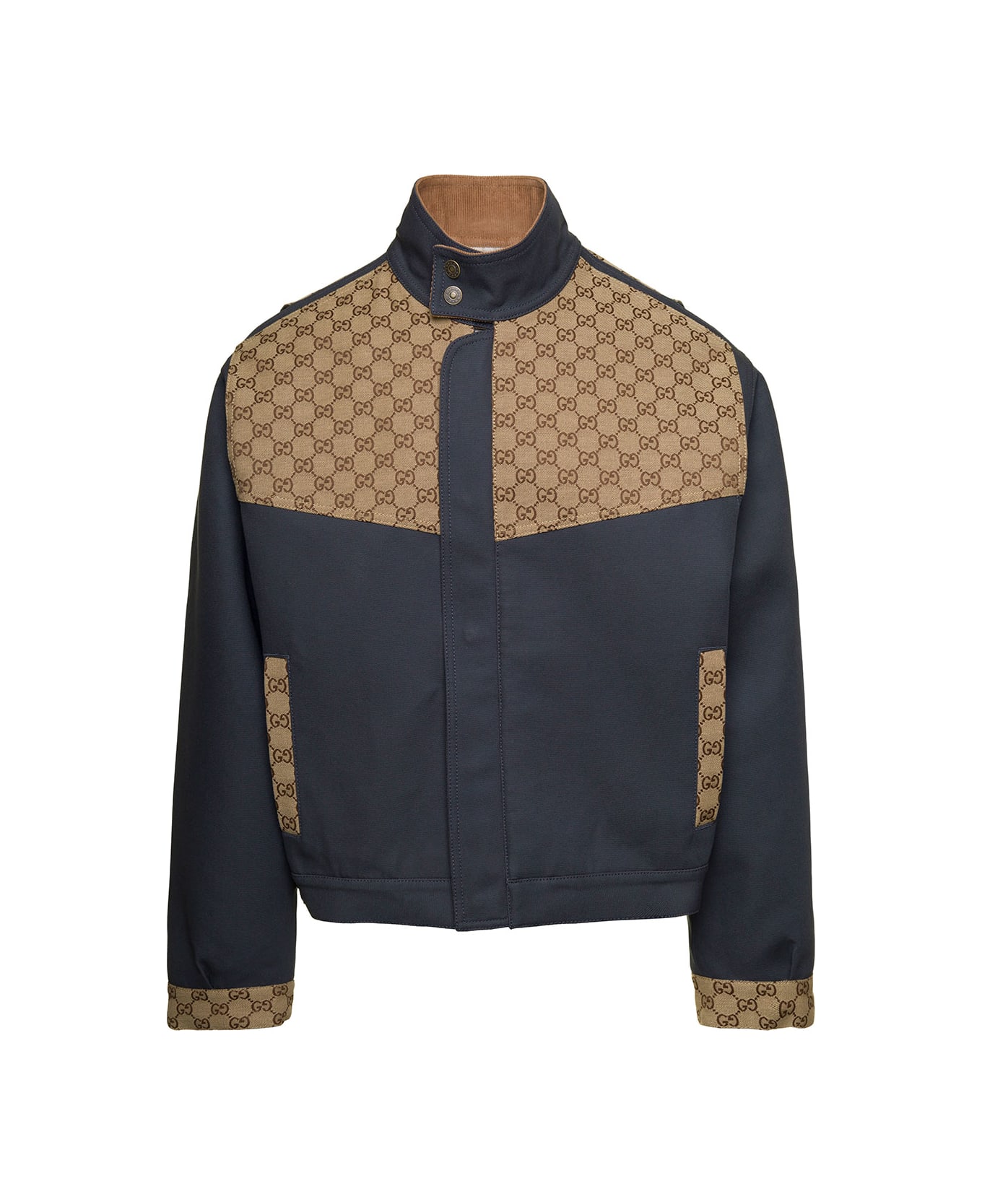 Gucci Monogram Jacket - Grey
