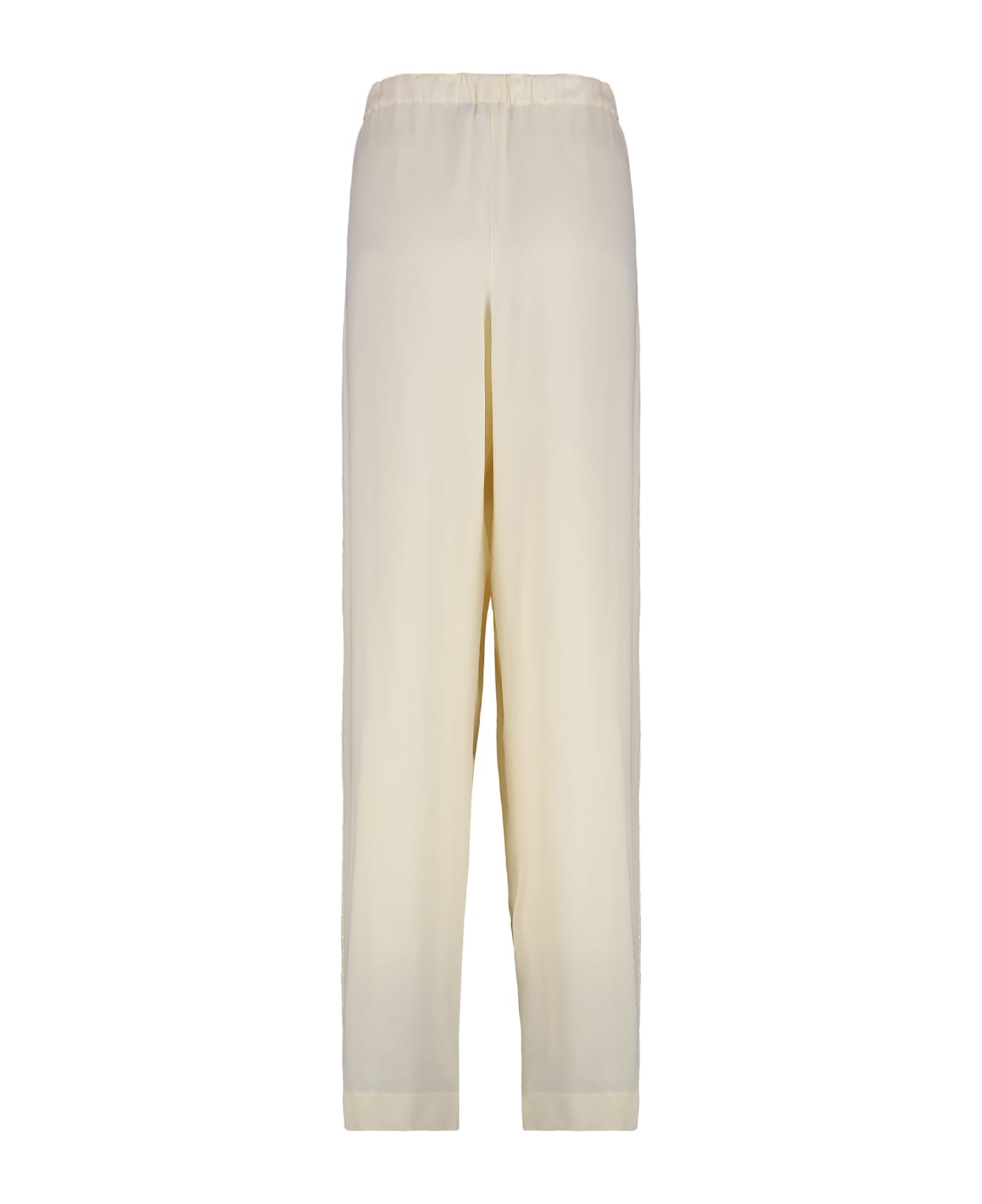 Fabiana Filippi Crêpe Trousers - panna