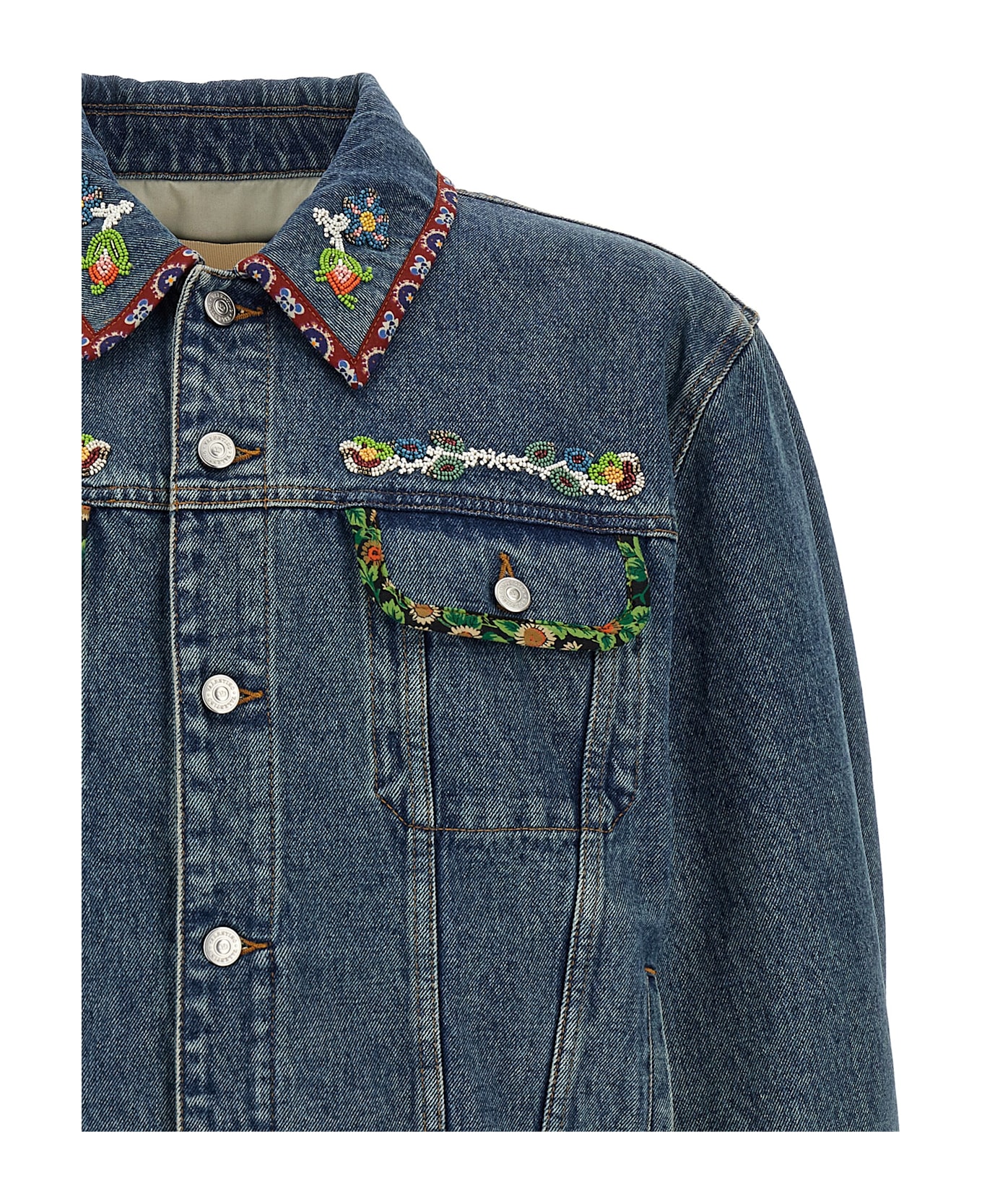Valentino Garavani Denim Jacket - Blue
