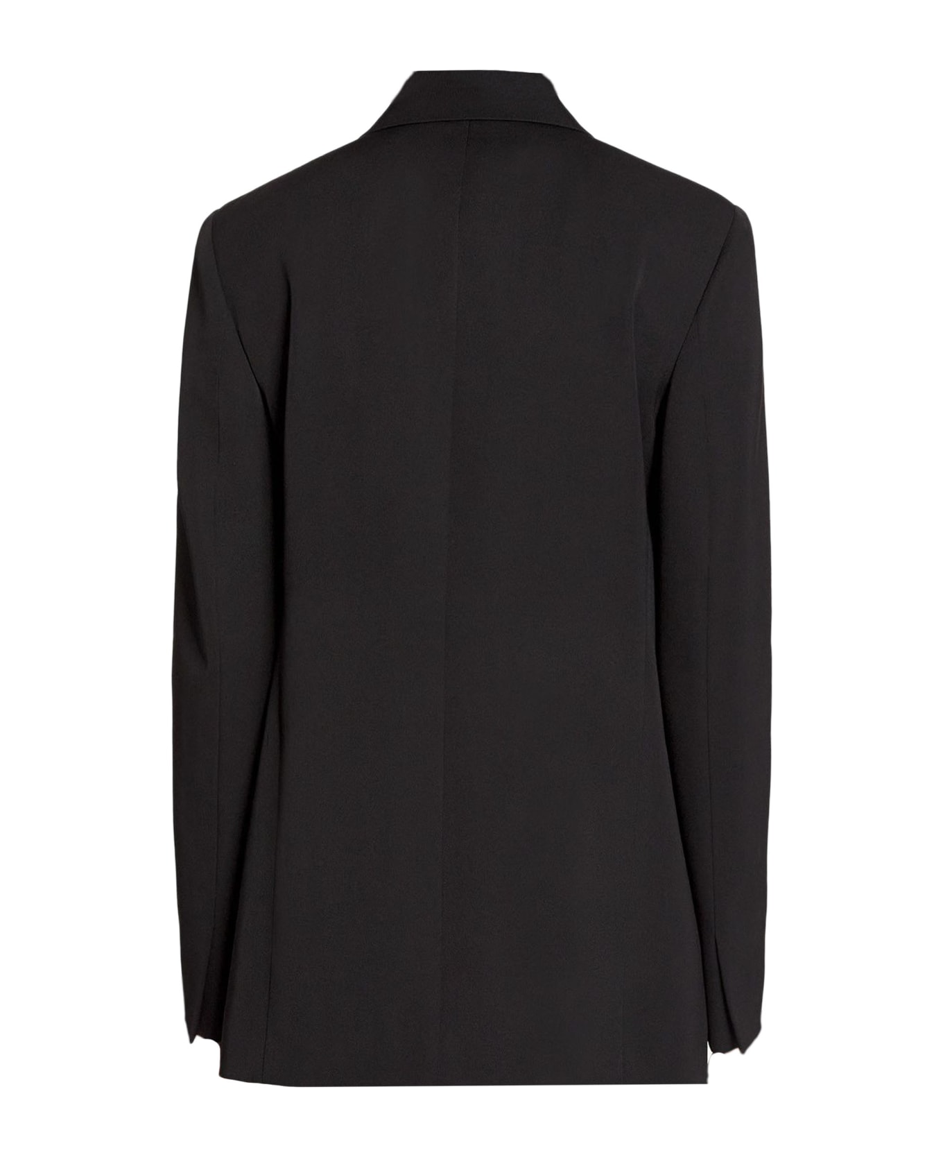 Lanvin Black Double-breasted Jacket - Black ブレザー