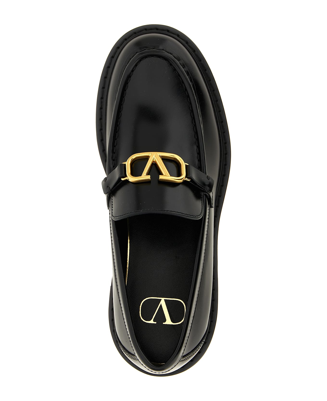 Valentino Garavani 'vlogo Signature' Loafers - Black  