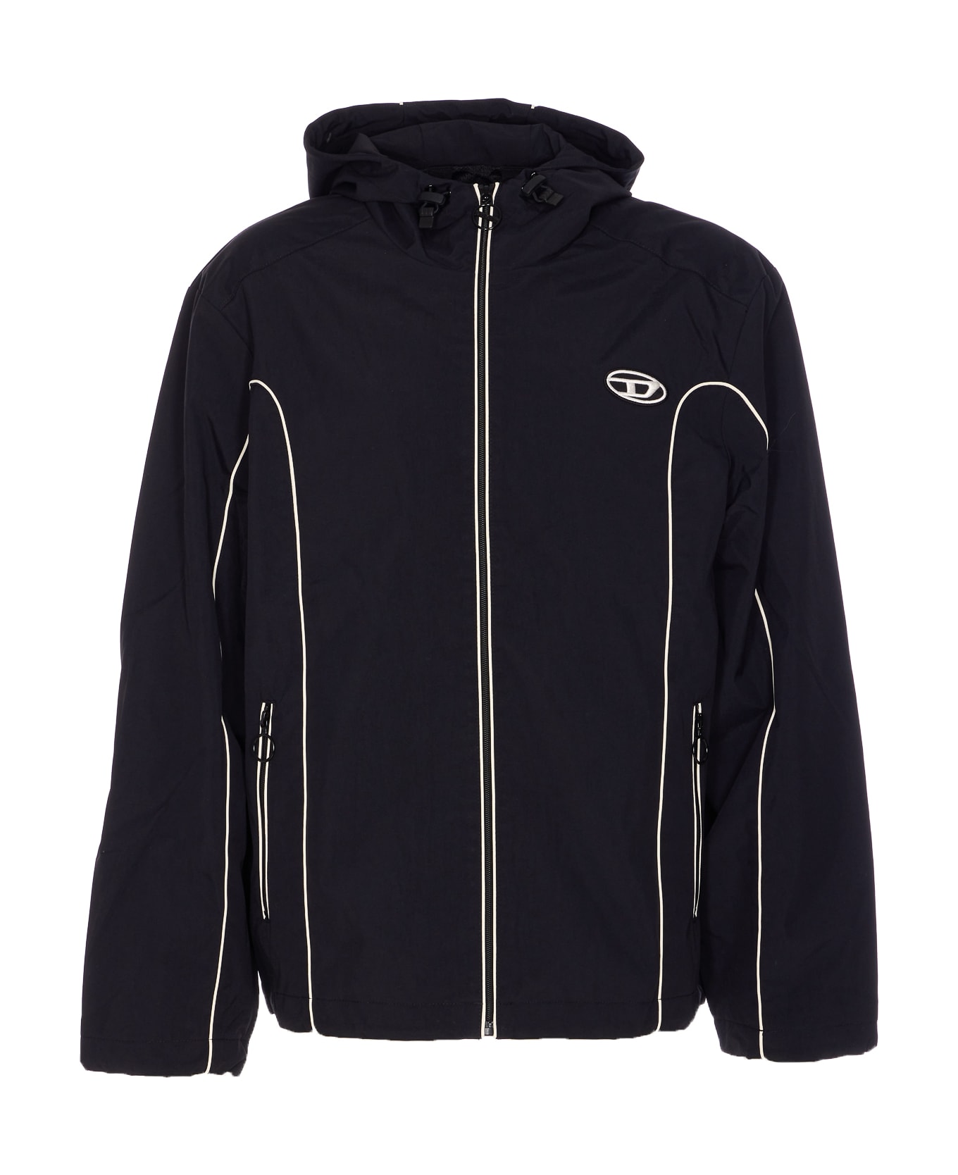 Diesel J-hives Raincoat - Black