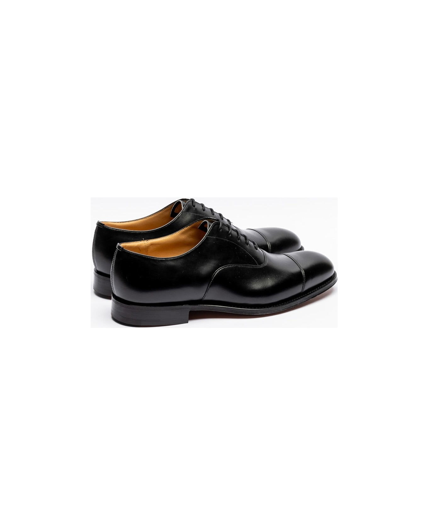Church's Consul 173 Black Calf Oxford Shoe - Nero ローファー＆デッキシューズ