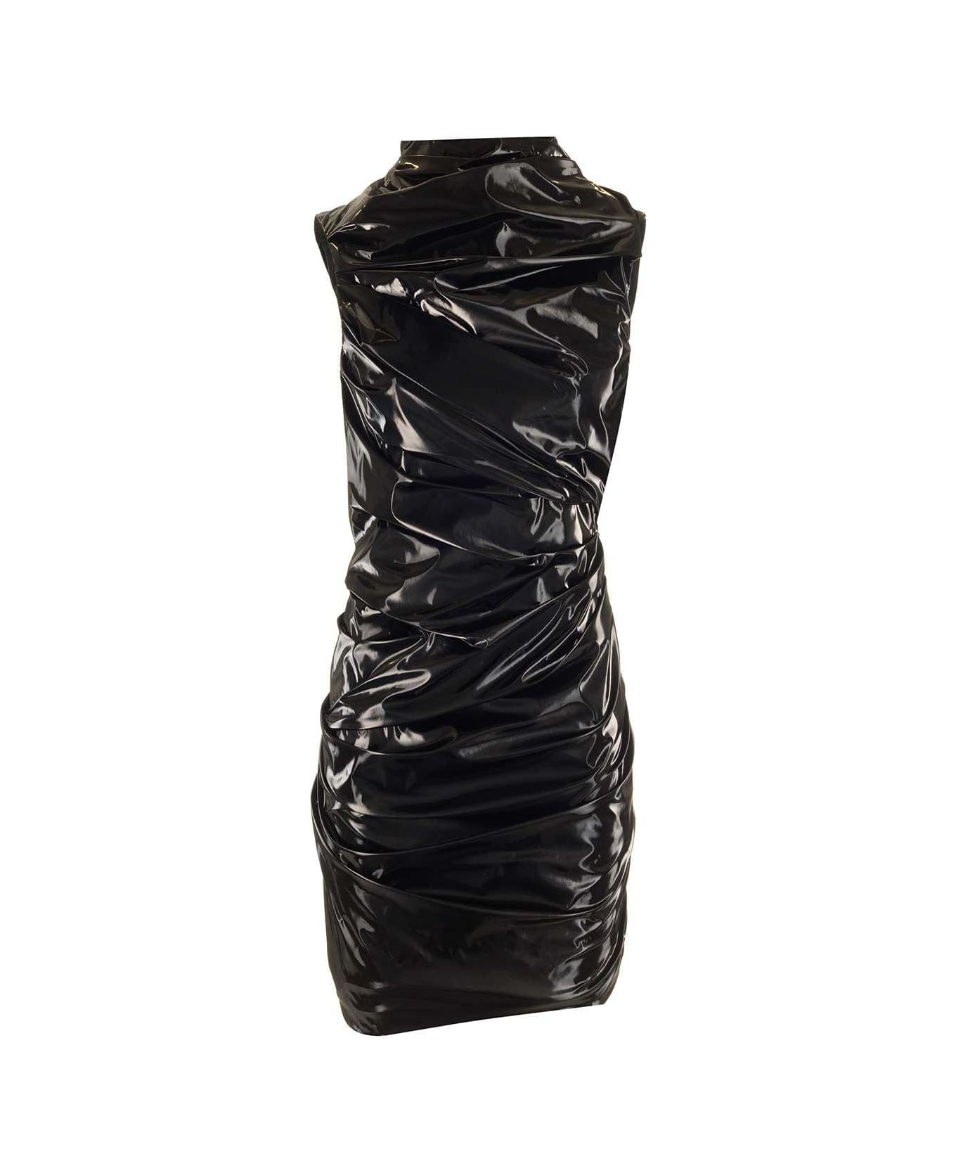 Alexander McQueen Dress With Ruching - Black