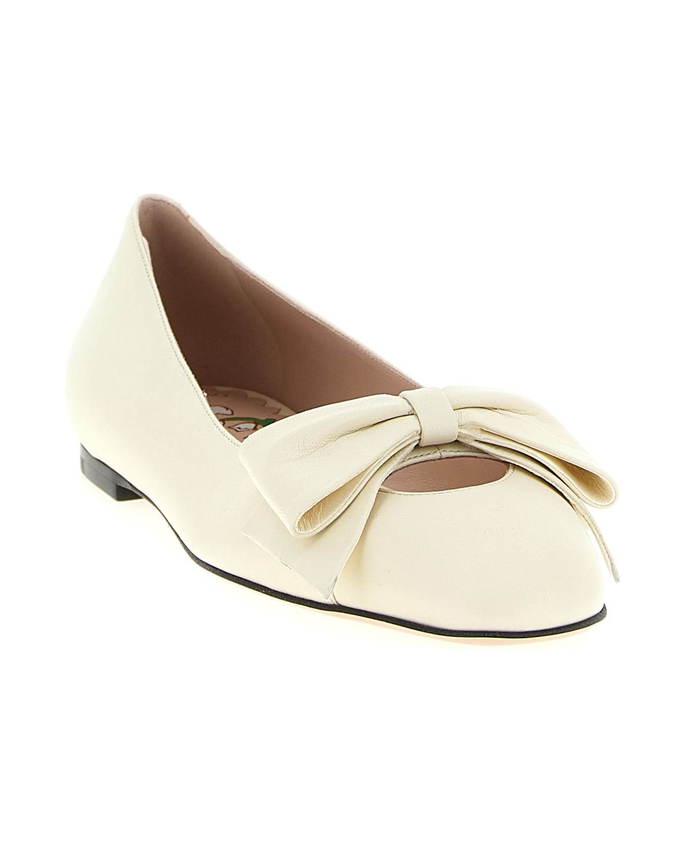 Valentino Garavani 
bowow
 Ballet Flats - White