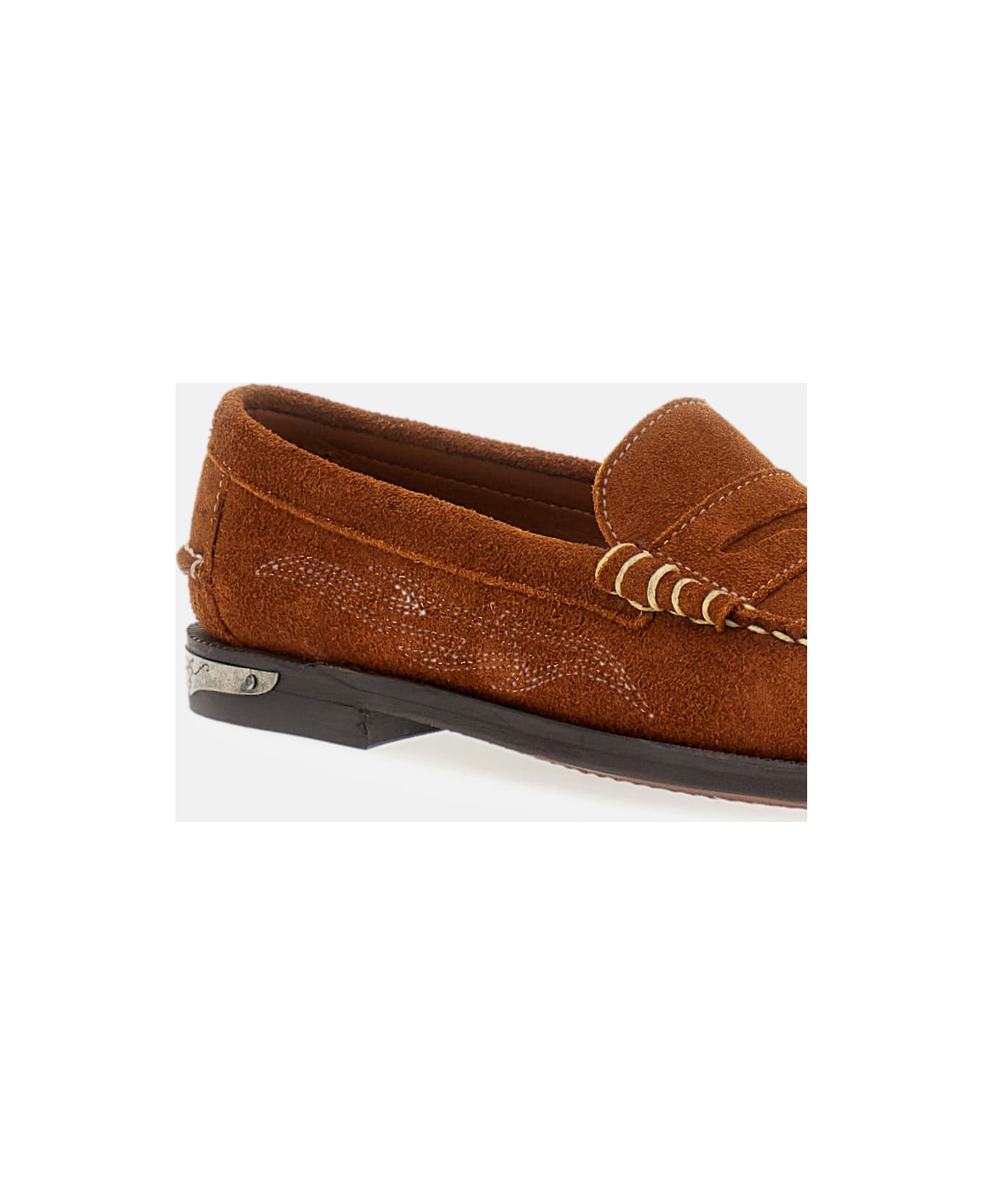 Sebago Suede Dan Dallas Loafers - Brown