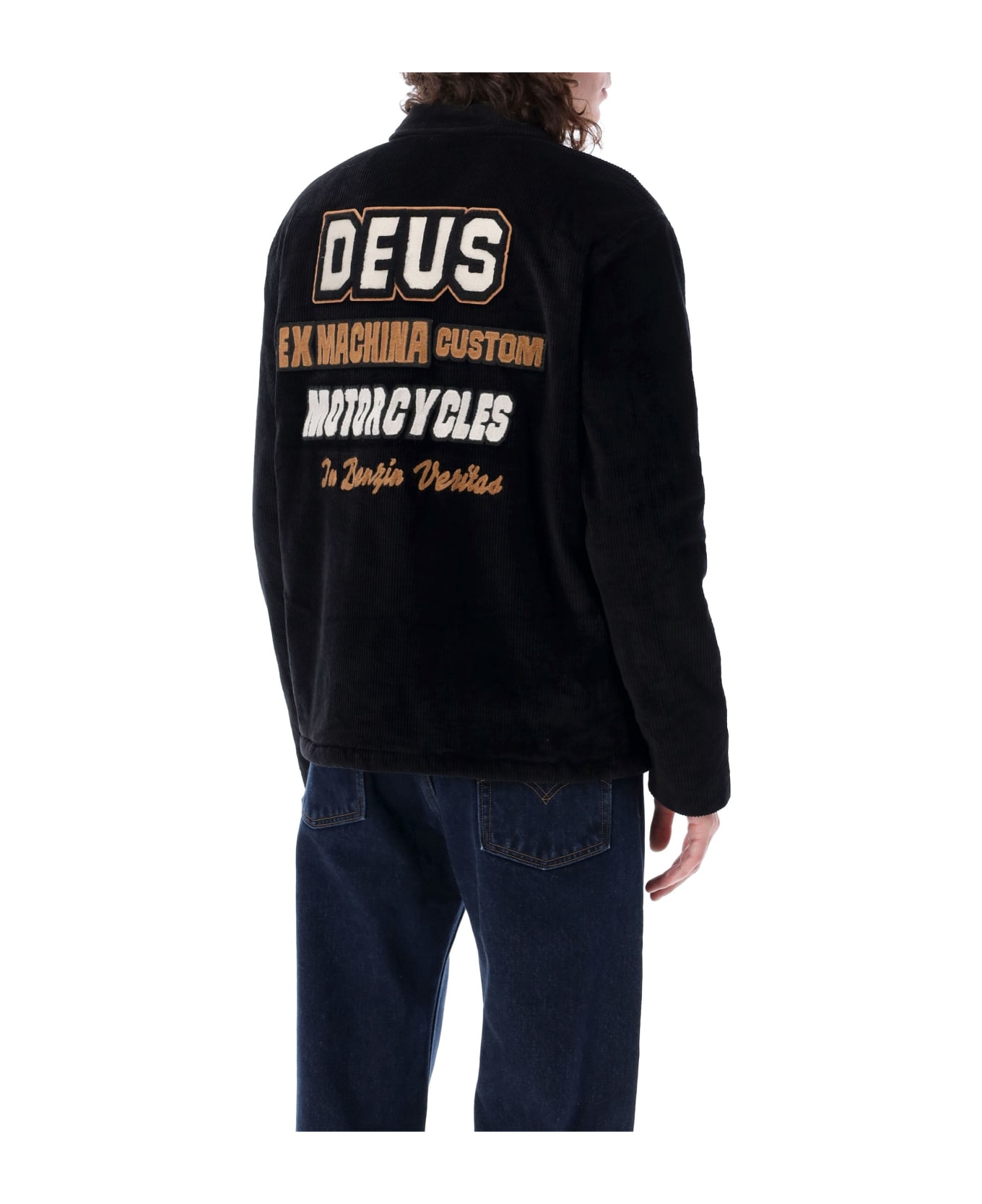 Deus Ex Machina Riders Friend Coach - BLACK