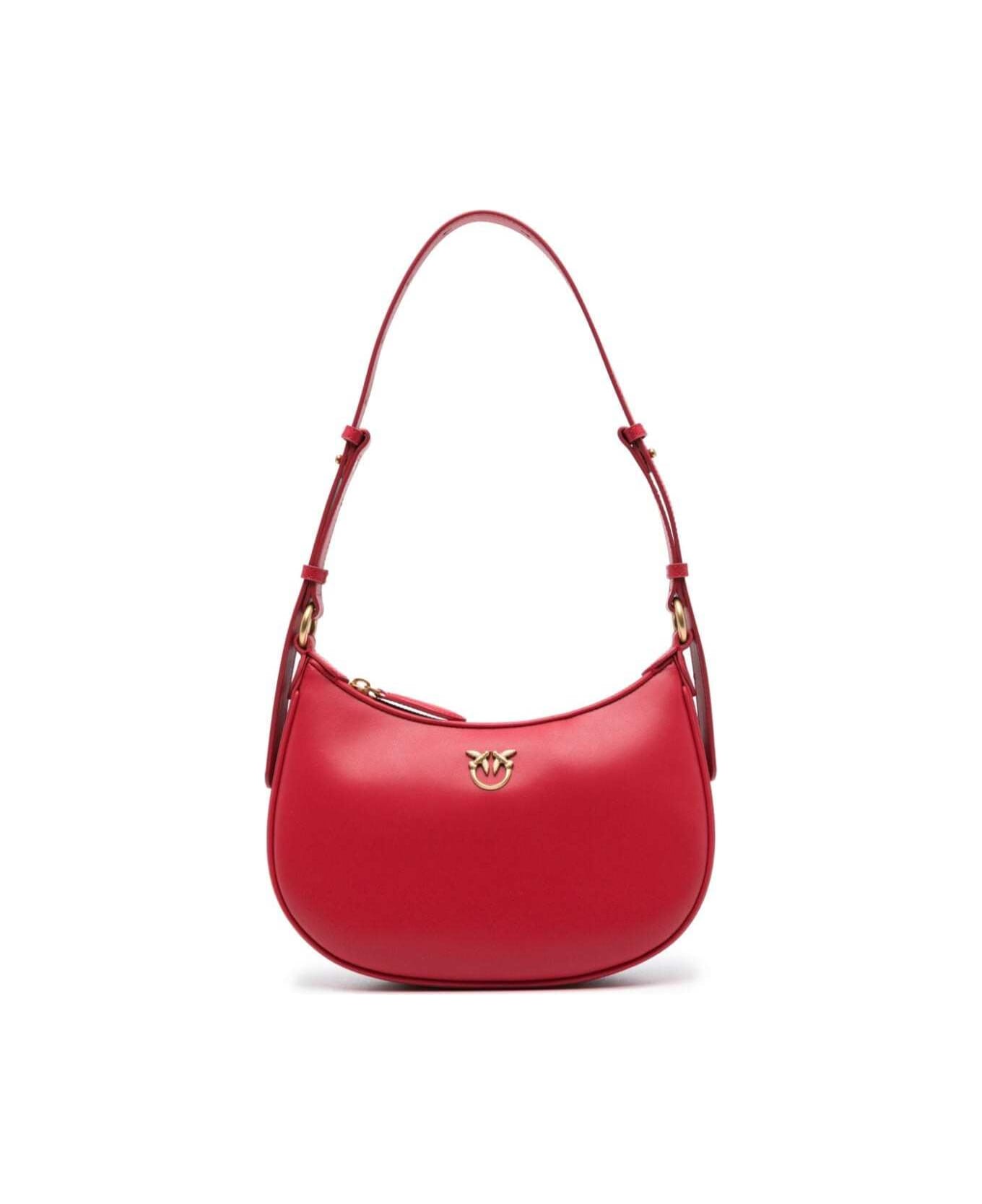 Pinko Half Moon Mini Bag - Red