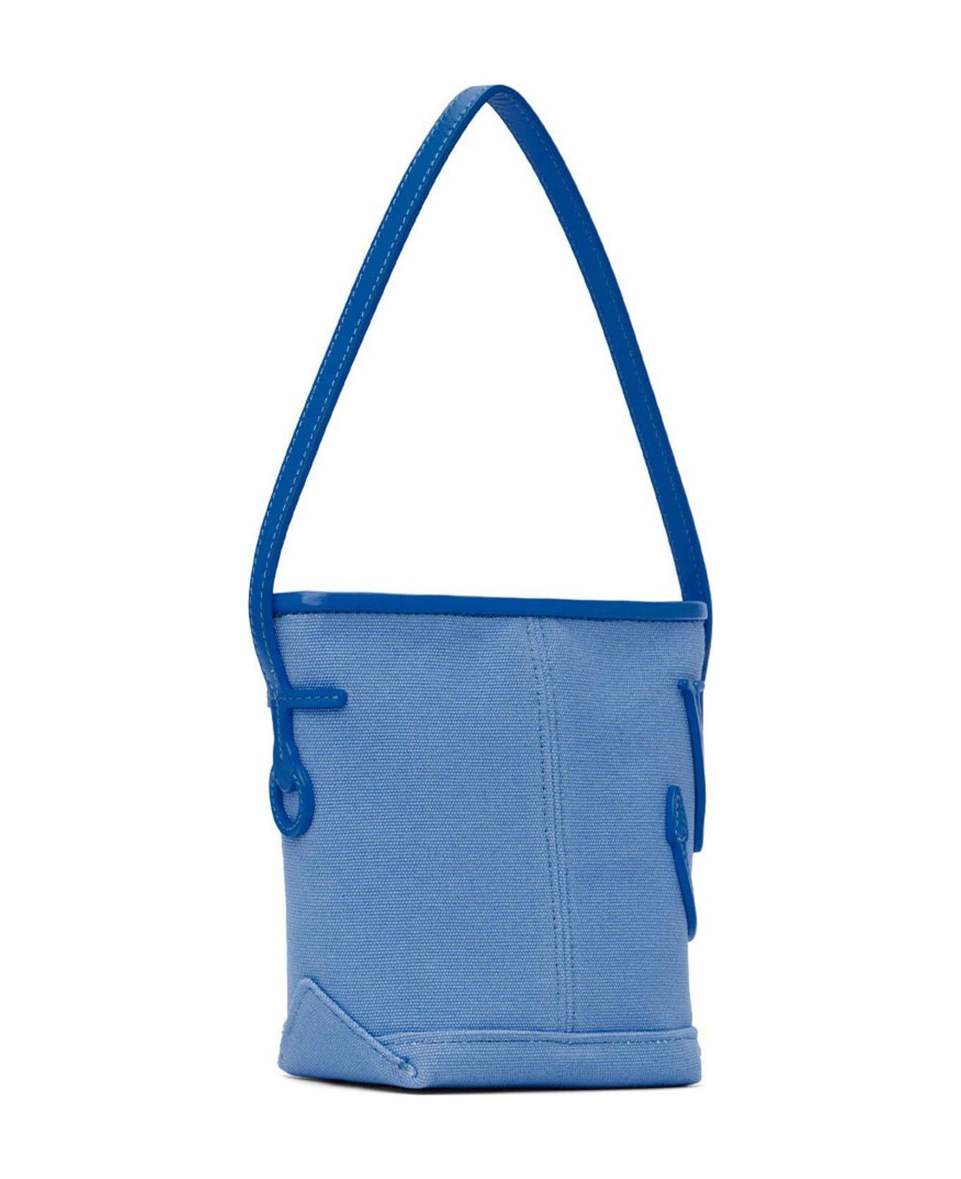 J.W. Anderson Mini Anchor Hobo Handle Bag - Gnawed Blue