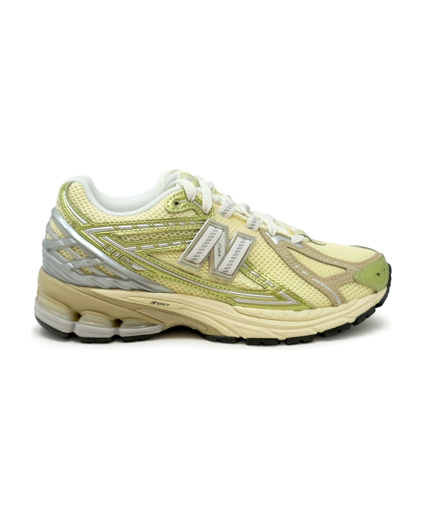 New Balance Gold Syntethic Sneaker - GOLD