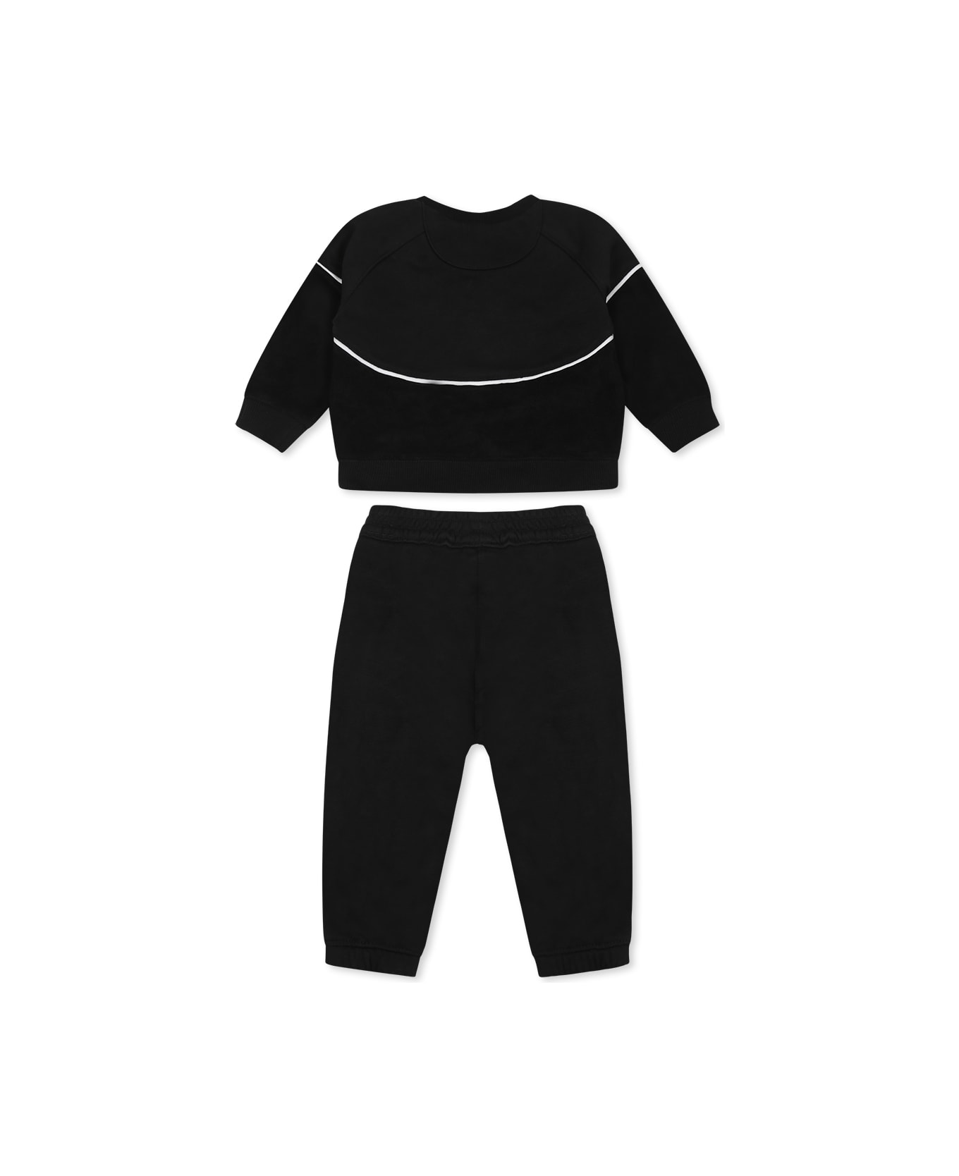 Nike Black Suit For Boy With Logo - Black