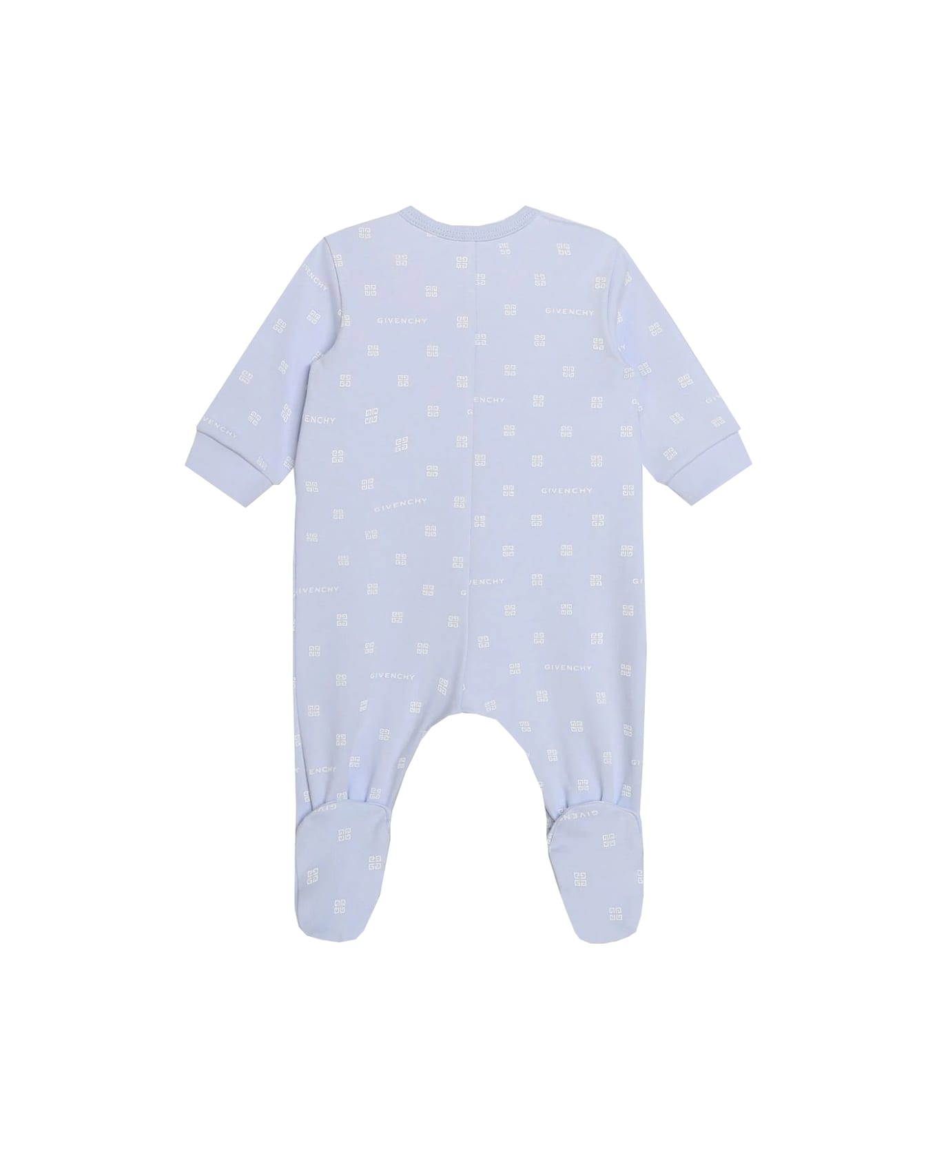 Givenchy Romper With Print - Light blue