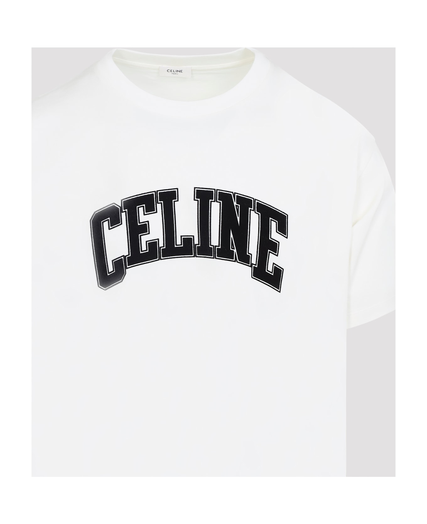 Celine Loose T-shirt - Ob Off White Black